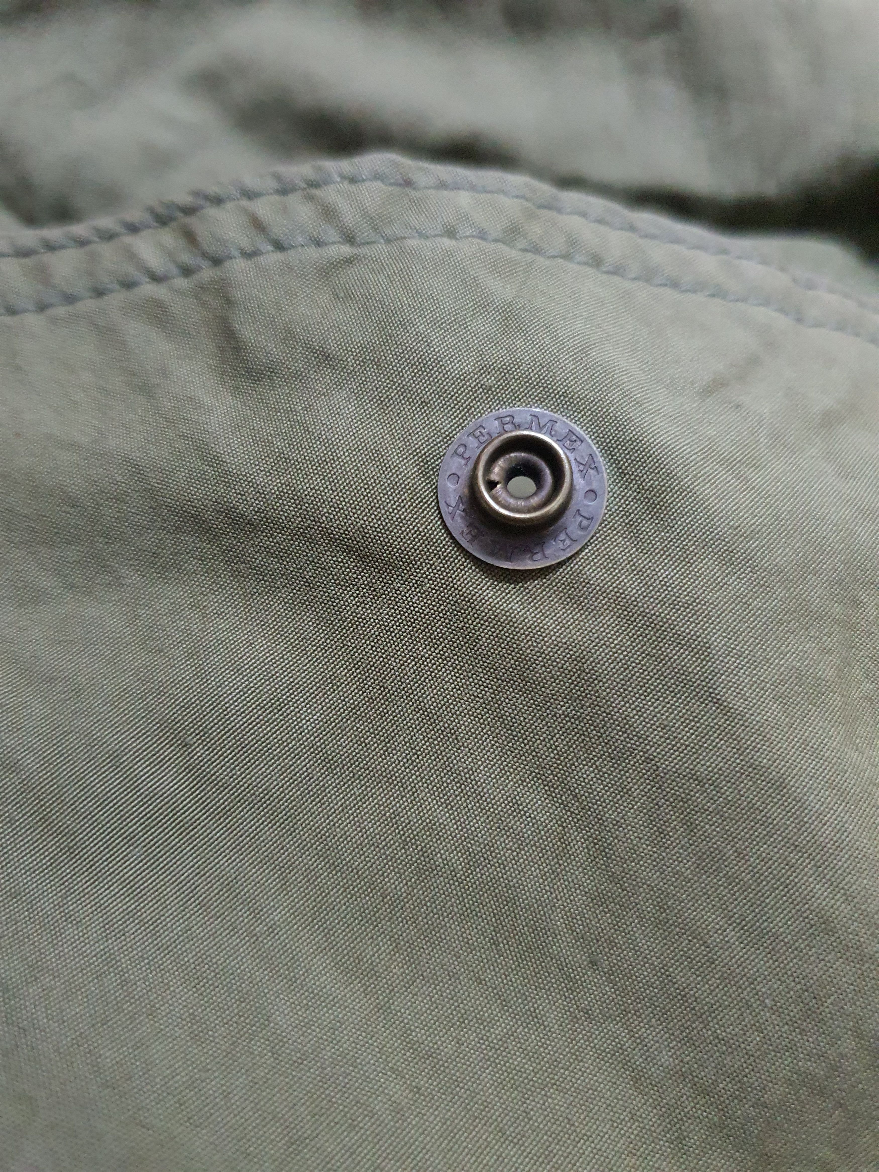 Japanese Brand Waist 31" TALKING ABOUT THE ABSTRACTION Green Cargo Pants. Size US 31 - 15 Thumbnail