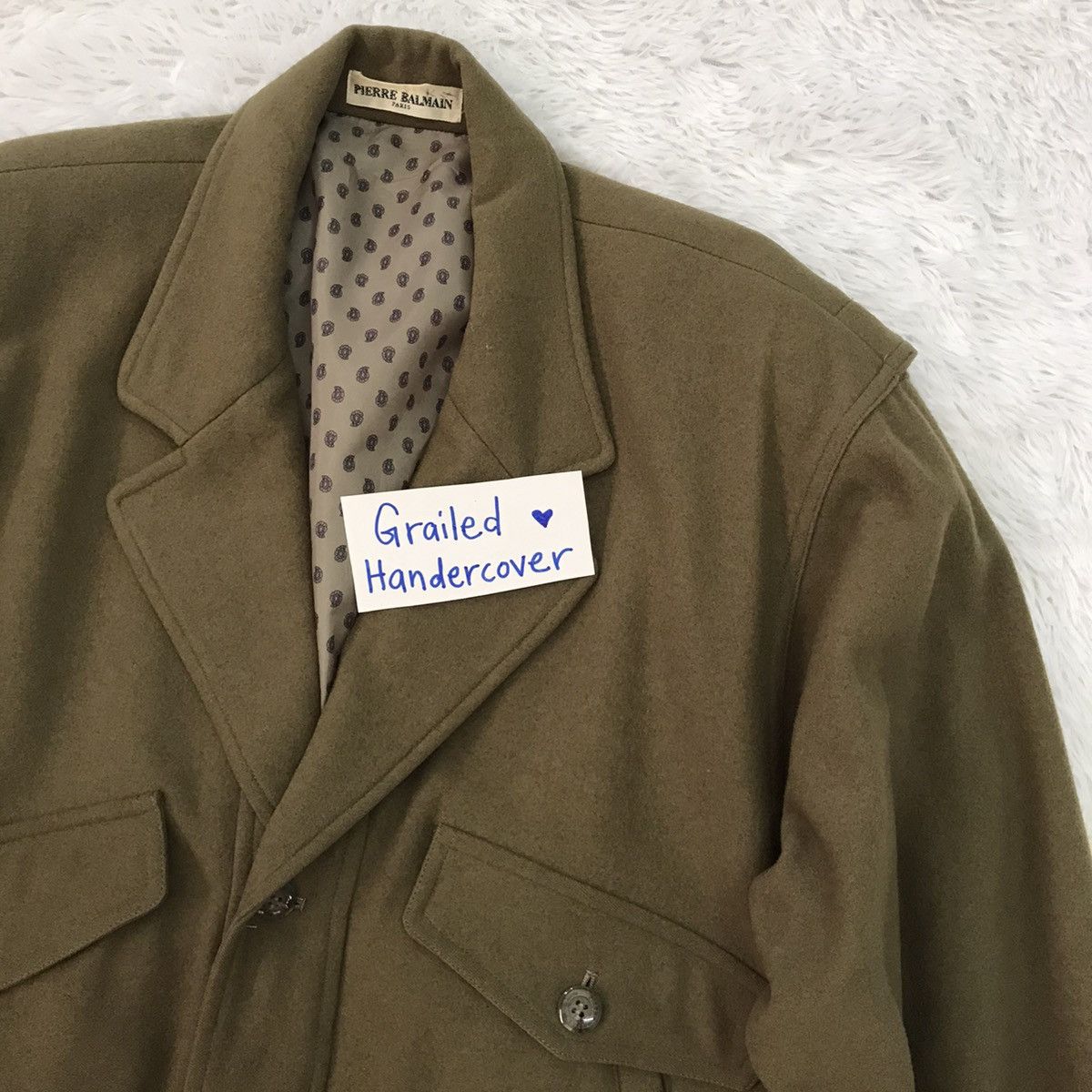 Pierre Balmain Pierre Balmain Wool Jacket Inner Paisleys Size US M / EU 48-50 / 2 - 5 Thumbnail