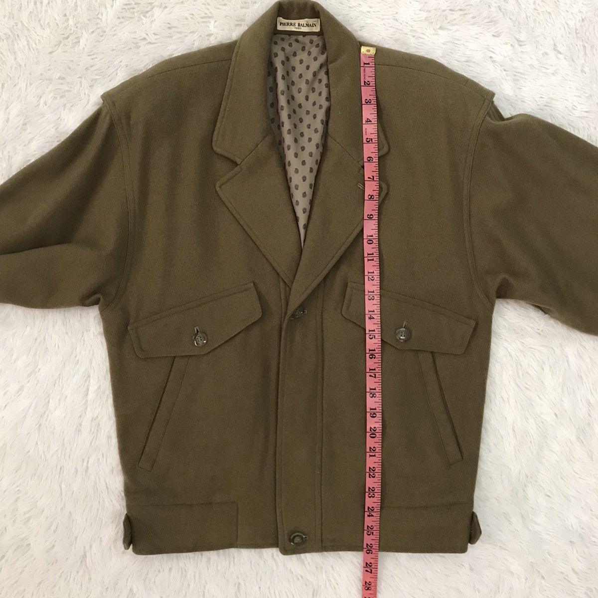 Pierre Balmain Pierre Balmain Wool Jacket Inner Paisleys Size US M / EU 48-50 / 2 - 21 Thumbnail