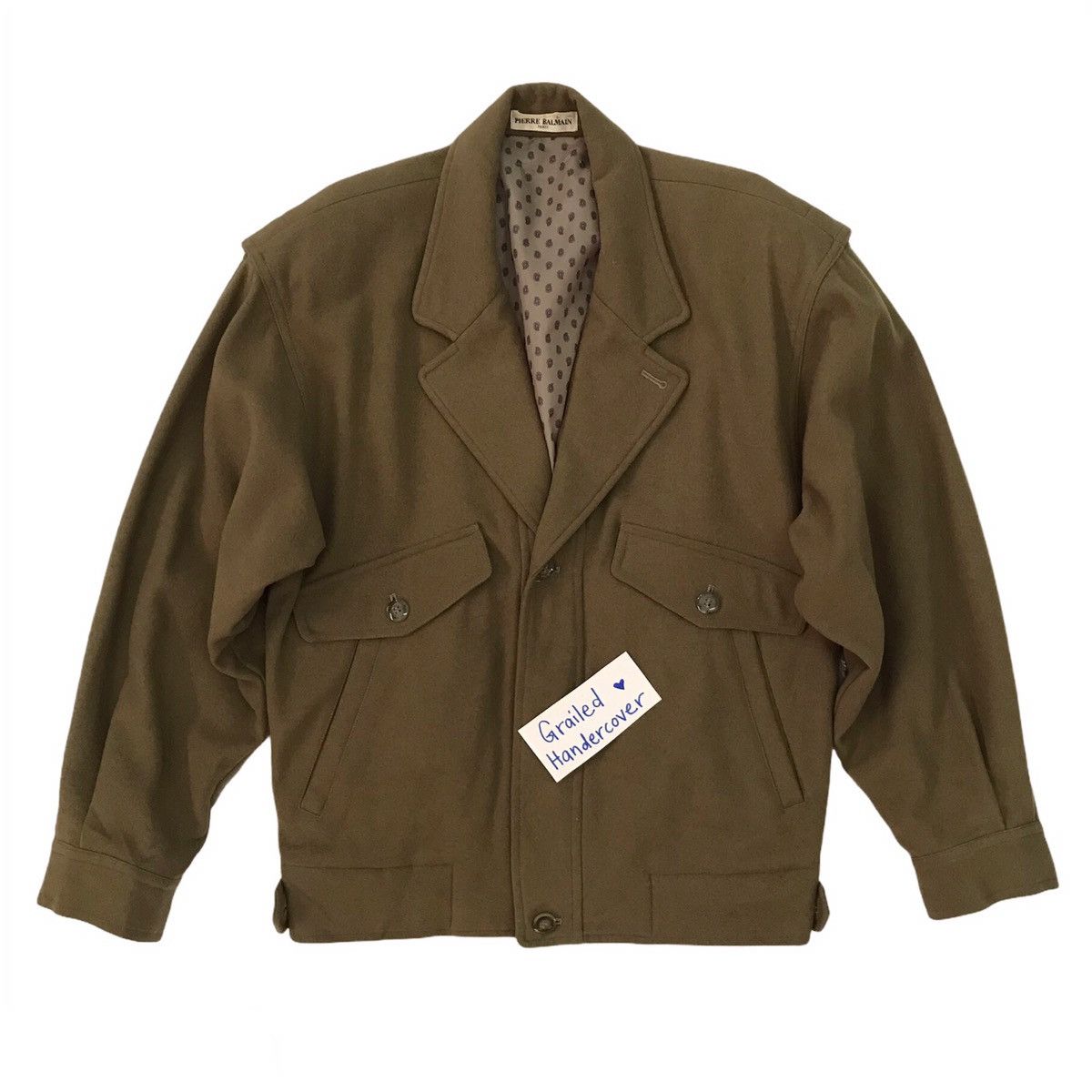Pierre Balmain Pierre Balmain Wool Jacket Inner Paisleys Size US M / EU 48-50 / 2 - 1 Thumbnail