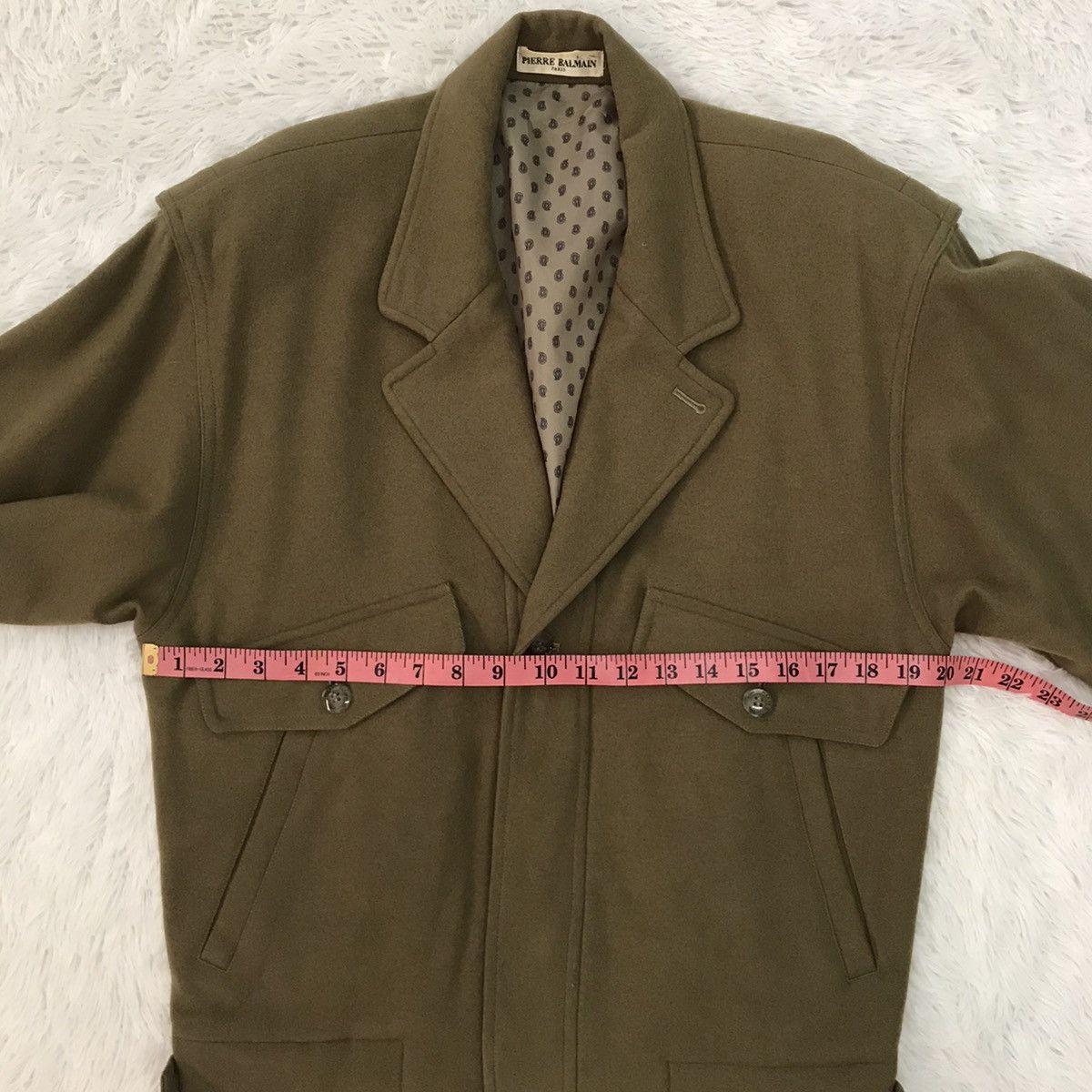 Pierre Balmain Pierre Balmain Wool Jacket Inner Paisleys Size US M / EU 48-50 / 2 - 20 Thumbnail