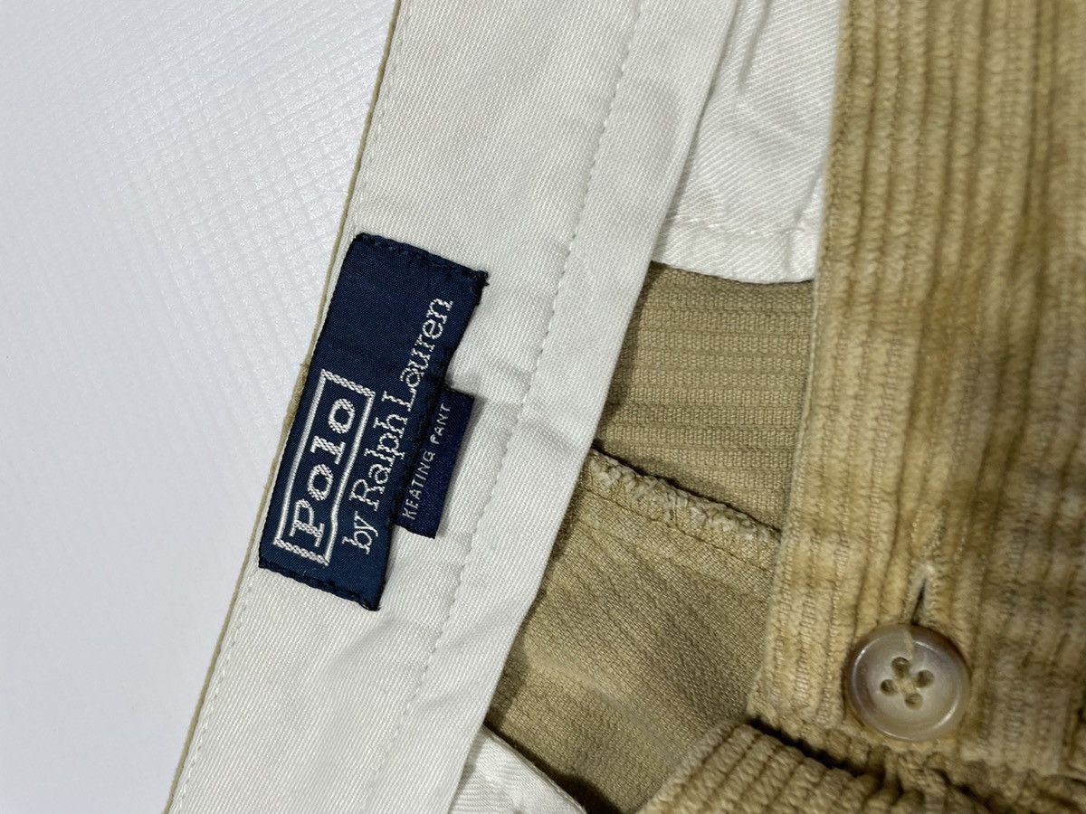 Ralph Lauren × Vintage Vintage Ralph Lauren corduroy classic pants 34x32 Size US 34 / EU 50 - 9 Thumbnail