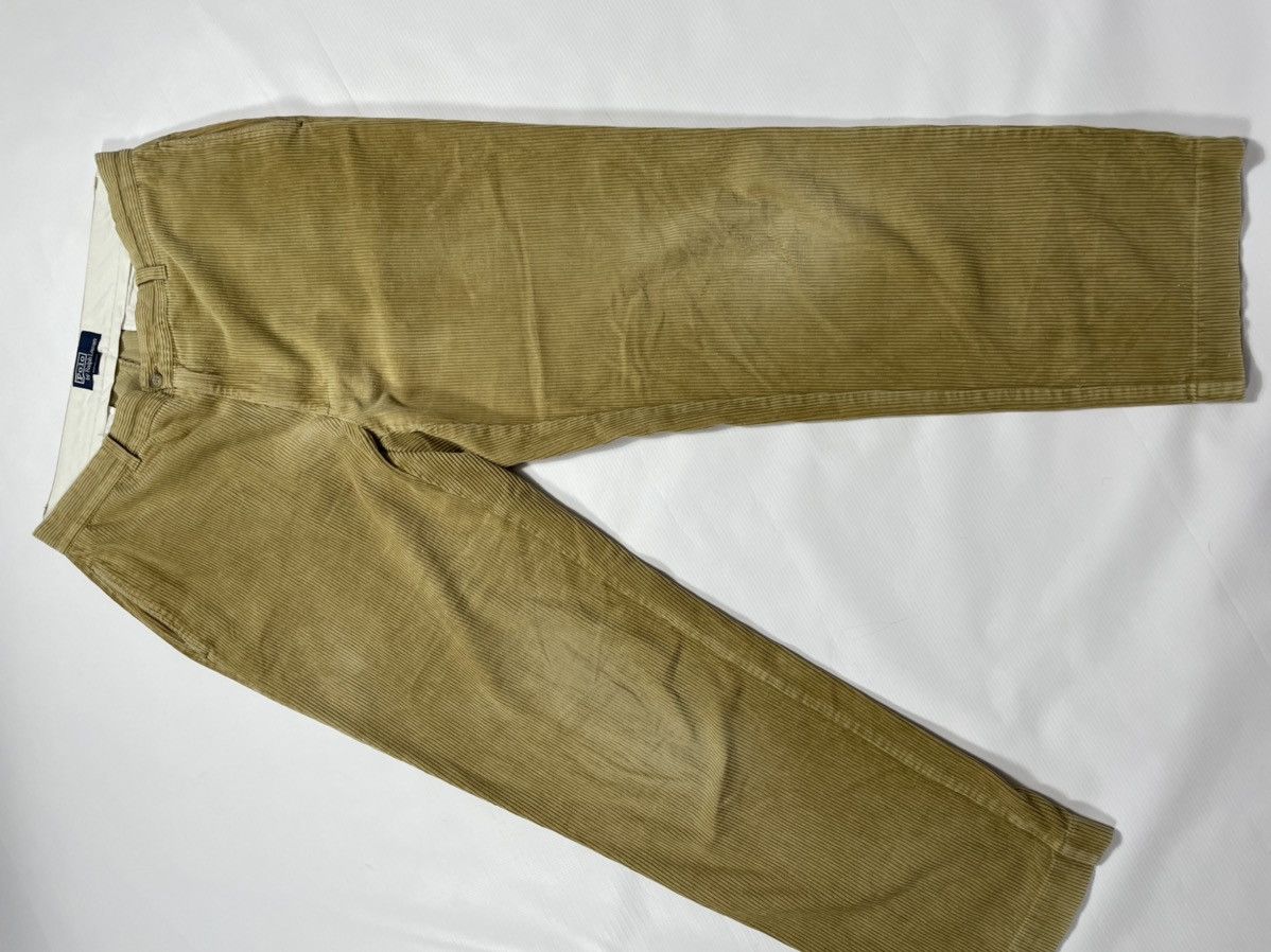 Ralph Lauren × Vintage Vintage Ralph Lauren corduroy classic pants 34x32 Size US 34 / EU 50 - 7 Thumbnail