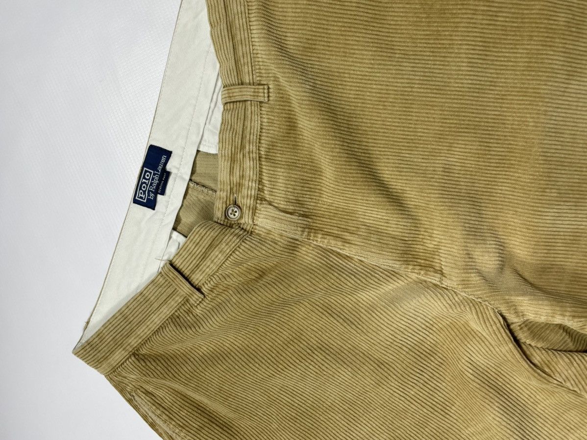Ralph Lauren × Vintage Vintage Ralph Lauren corduroy classic pants 34x32 Size US 34 / EU 50 - 8 Thumbnail