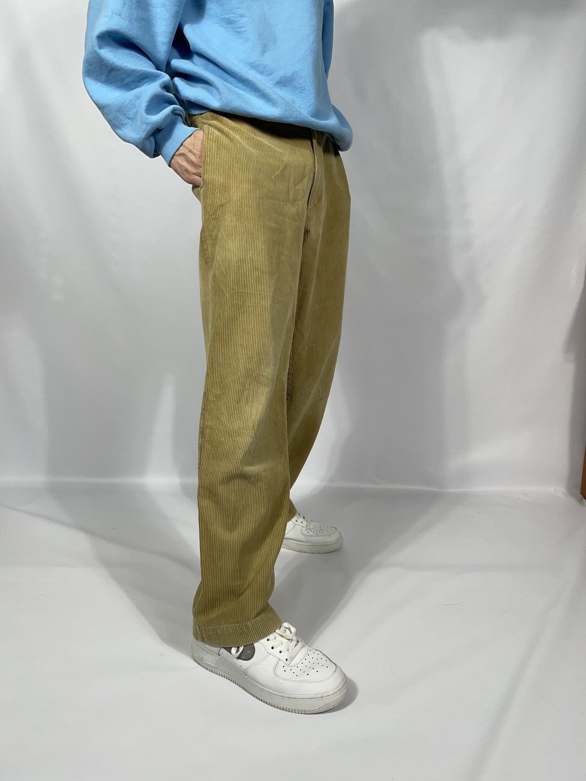 Ralph Lauren × Vintage Vintage Ralph Lauren corduroy classic pants 34x32 Size US 34 / EU 50 - 1 Thumbnail