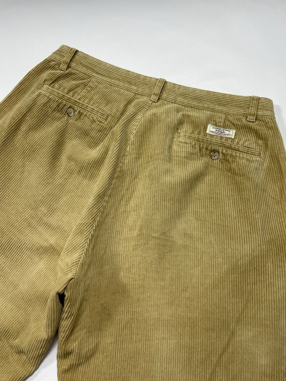 Ralph Lauren × Vintage Vintage Ralph Lauren corduroy classic pants 34x32 Size US 34 / EU 50 - 5 Thumbnail
