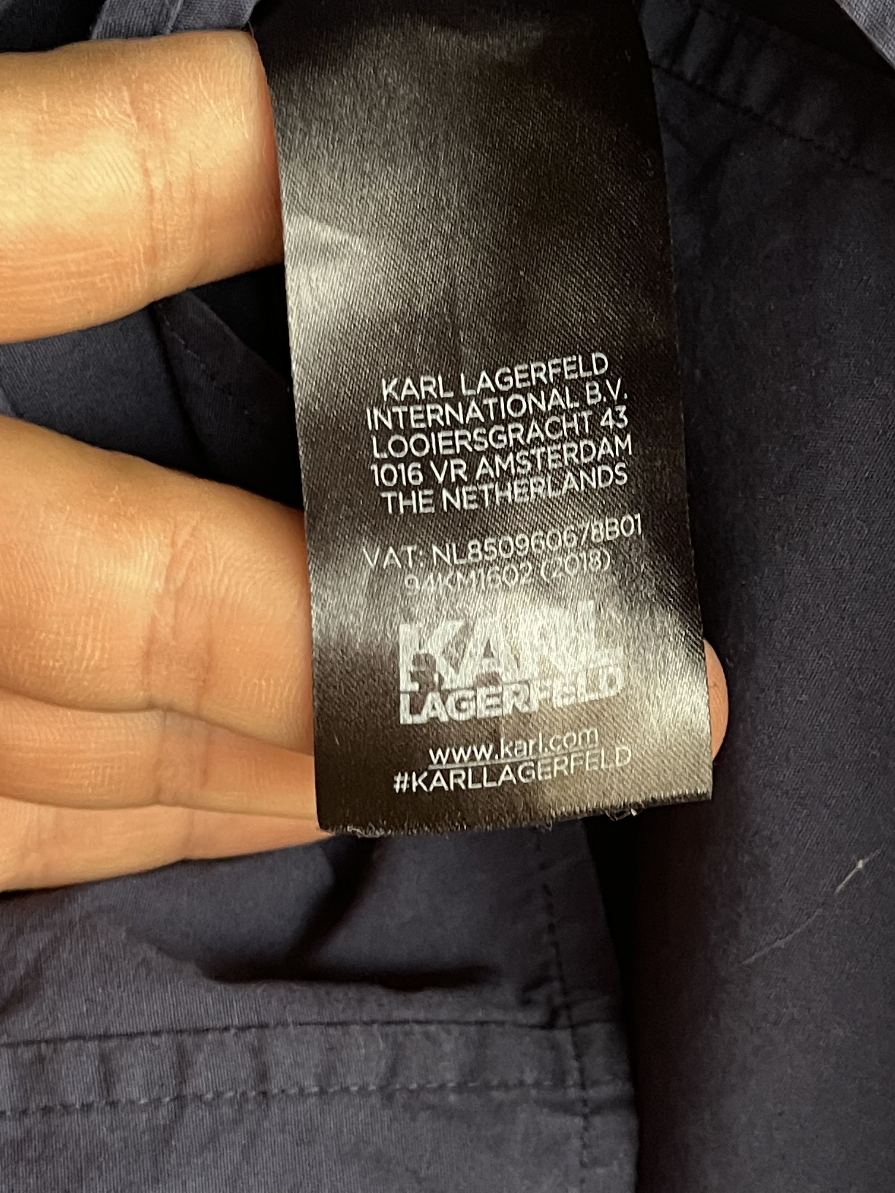 Karl Lagerfeld 🔥 Karl Lagerfeld shirt classic size xl Size US XL / EU 56 / 4 - 6 Thumbnail