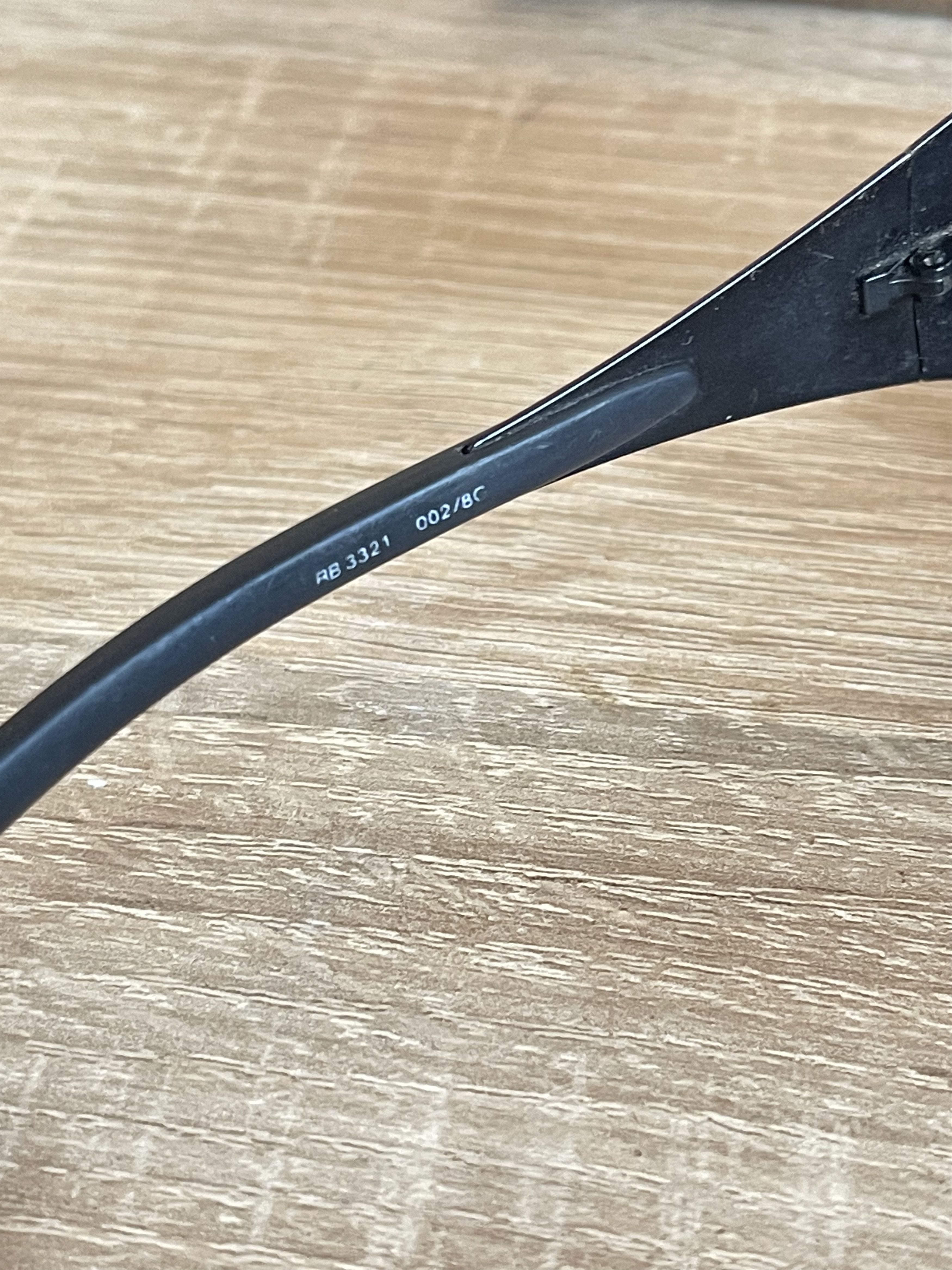 RayBan 🔥 Rayban vintage sunglasses mask black Size ONE SIZE - 4 Thumbnail
