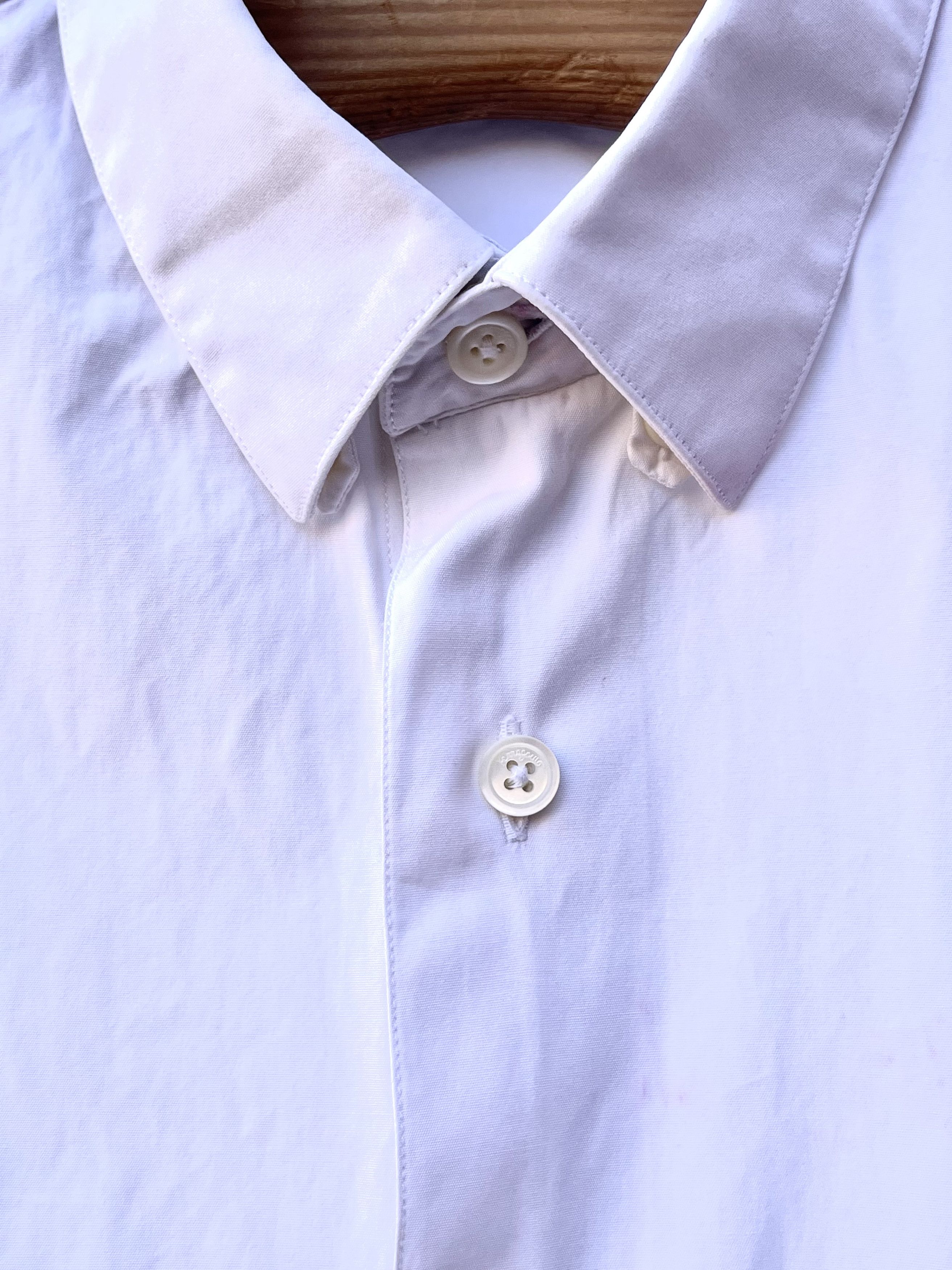 Salvatore Ferragamo 🔥 Salvatore Ferragamo slim white shirt size M Size US M / EU 48-50 / 2 - 2 Thumbnail
