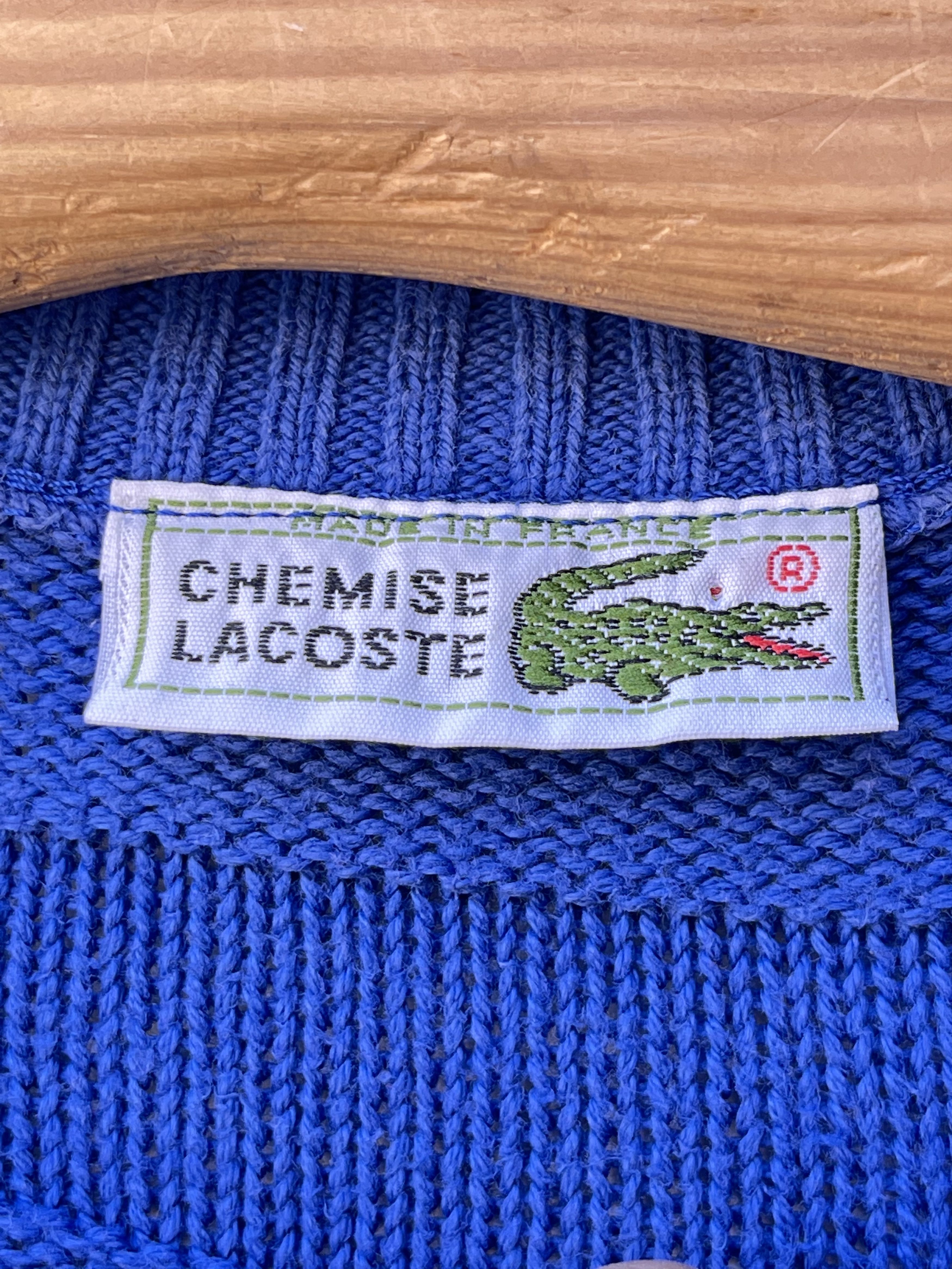 Lacoste 🔥Lacoste sweater knitwear heavy cotton xl size true Size US XL / EU 56 / 4 - 5 Thumbnail