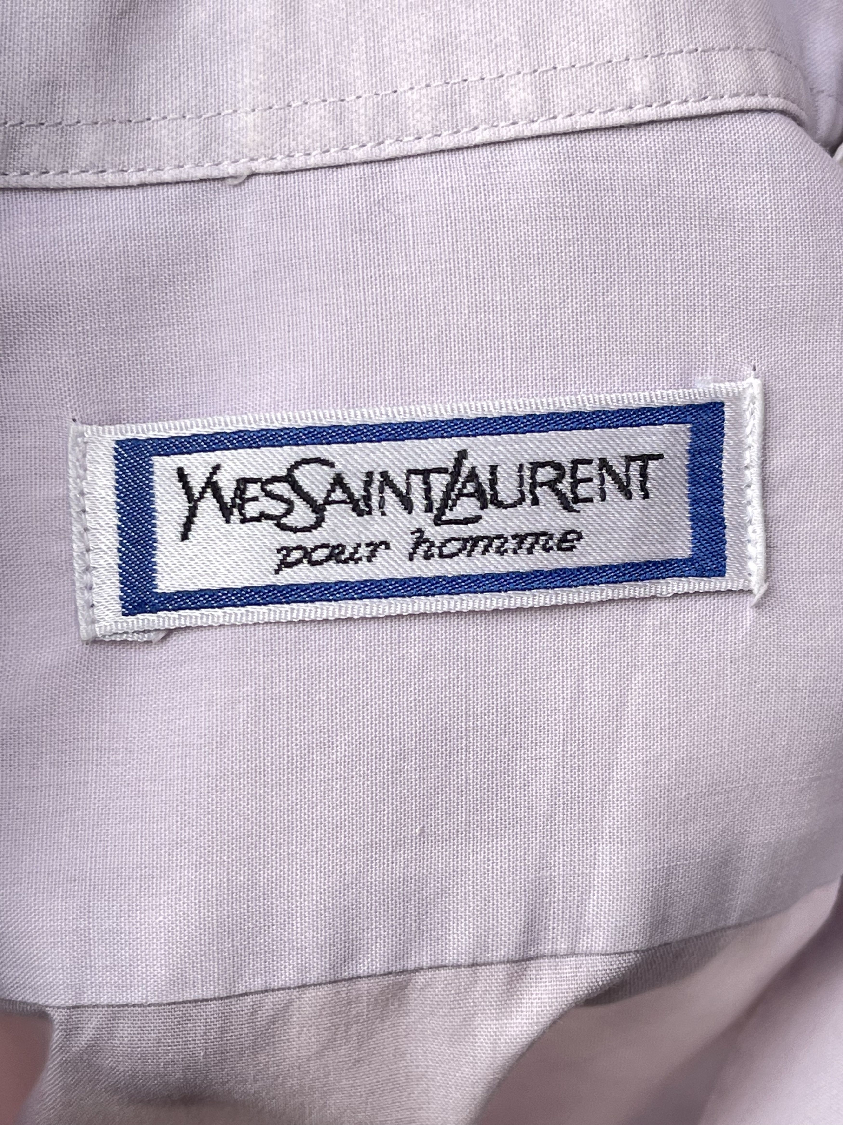 Yves Saint Laurent 🔥 Shirt vintage YSL yves Saint Laurent size L Size US L / EU 52-54 / 3 - 5 Thumbnail