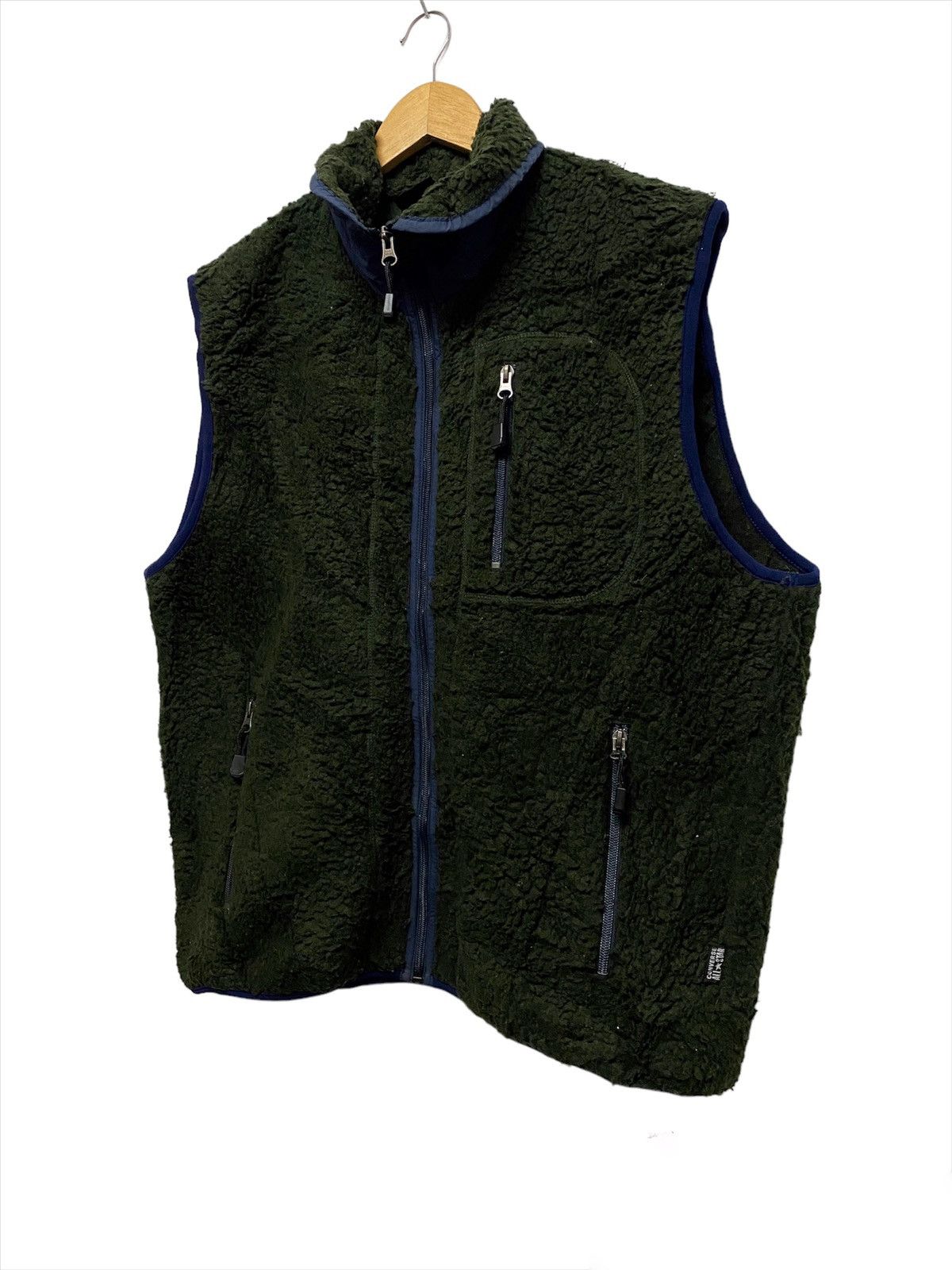 Converse Vintage Converse Fleece Sherpa Vest Jacket Size US L / EU 52-54 / 3 - 8 Thumbnail