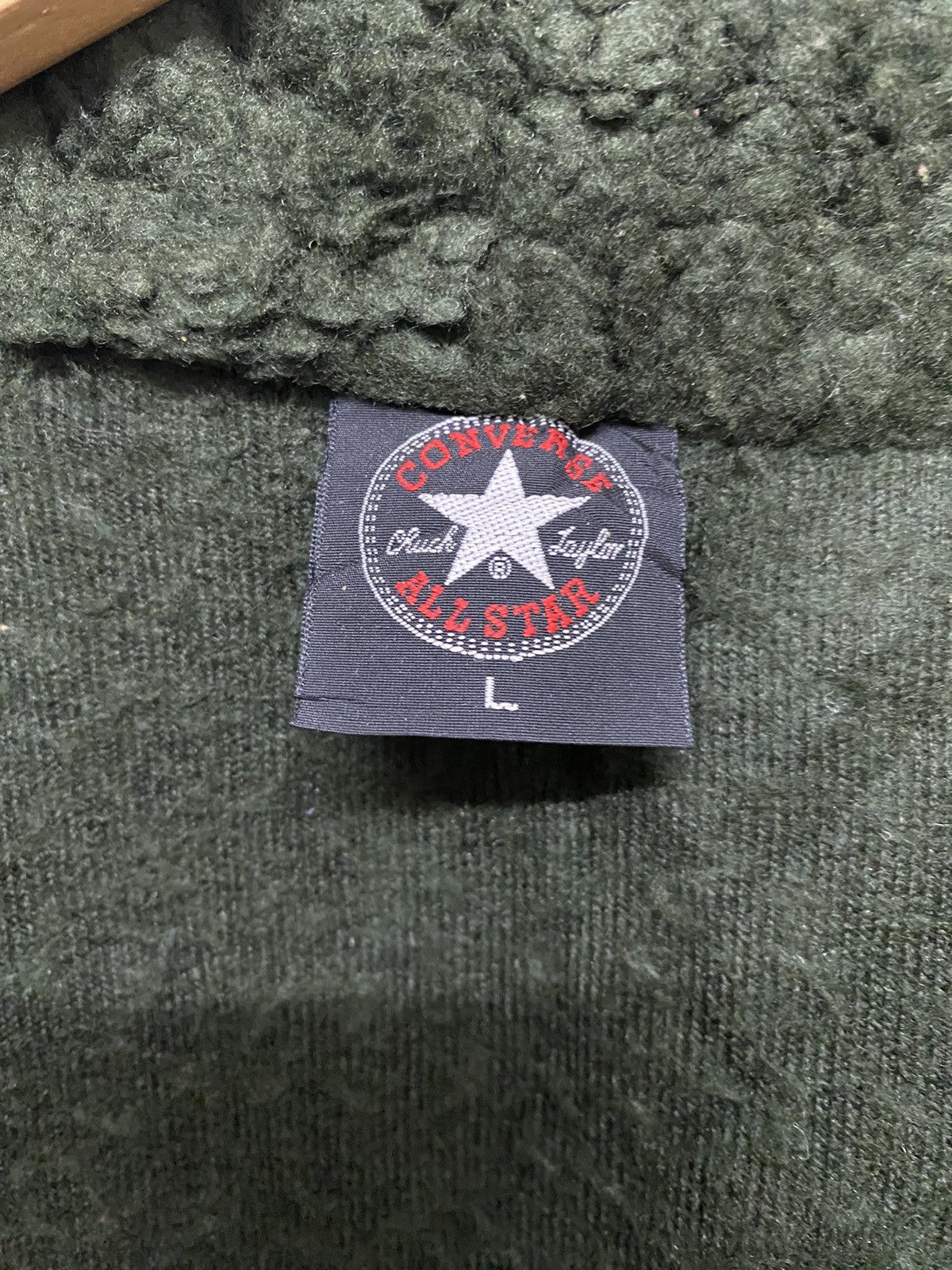 Converse Vintage Converse Fleece Sherpa Vest Jacket Size US L / EU 52-54 / 3 - 9 Thumbnail