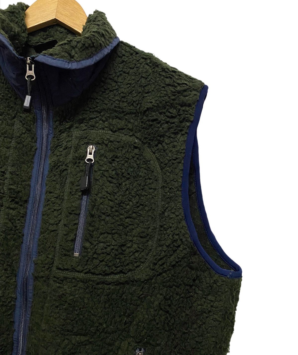 Converse Vintage Converse Fleece Sherpa Vest Jacket Size US L / EU 52-54 / 3 - 5 Thumbnail