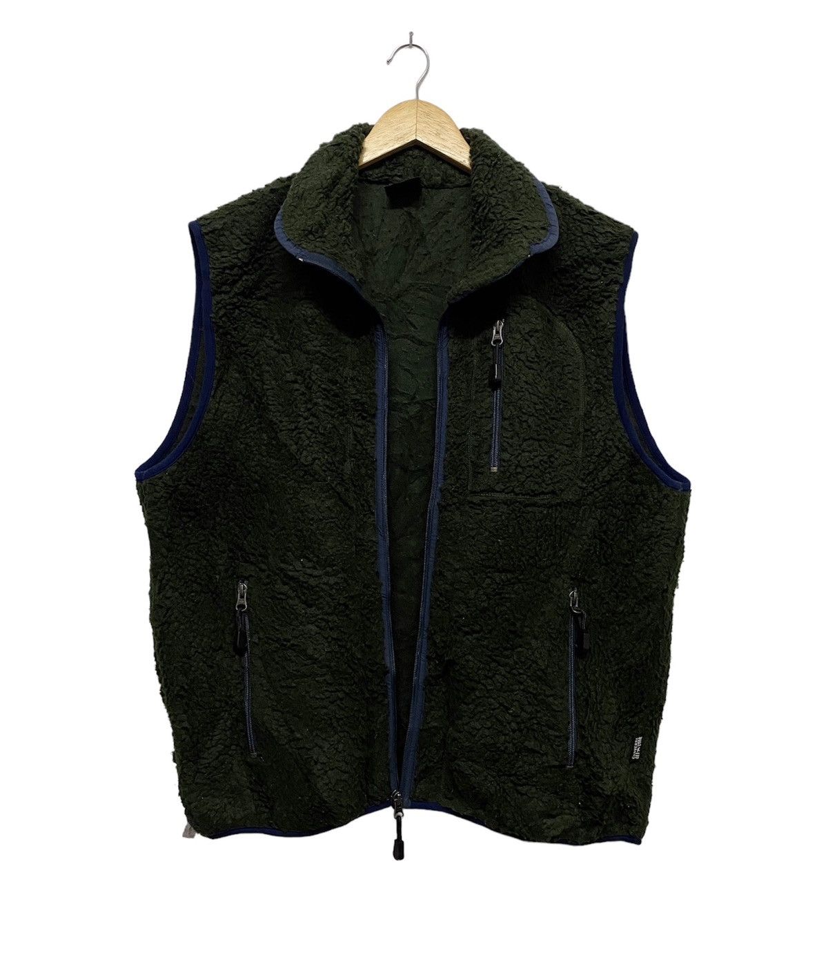 Converse Vintage Converse Fleece Sherpa Vest Jacket Size US L / EU 52-54 / 3 - 1 Thumbnail