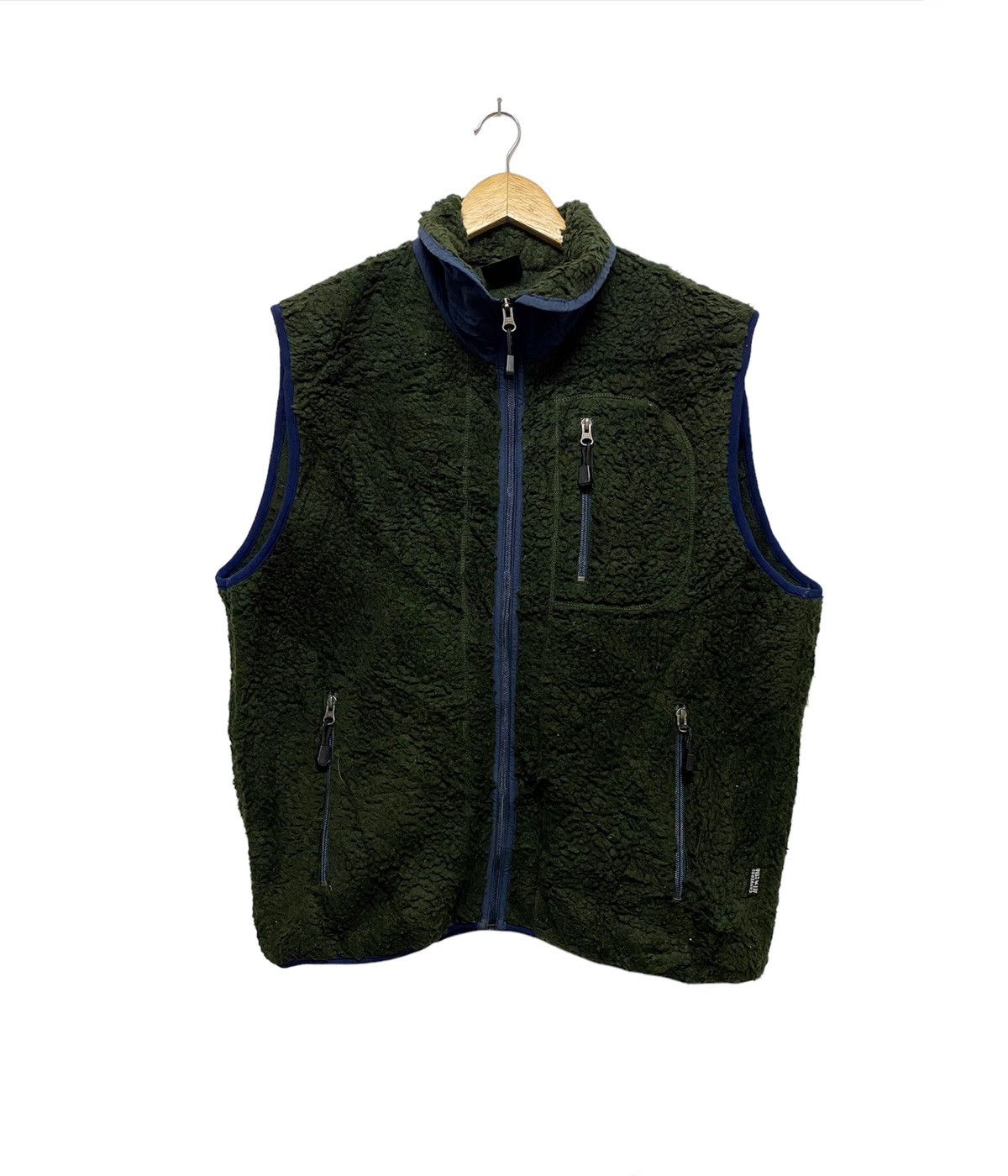 Converse Vintage Converse Fleece Sherpa Vest Jacket Size US L / EU 52-54 / 3 - 2 Thumbnail