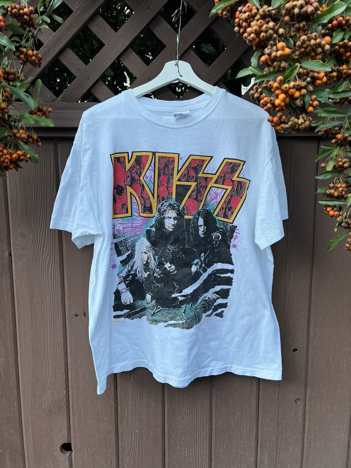 Vintage 1992 Kiss Revenge World Tour Single Stitch T Shirt