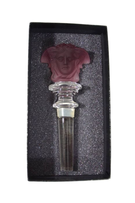 Versace Crystal Purple Bottle Stopper Size ONE SIZE - 2 Preview