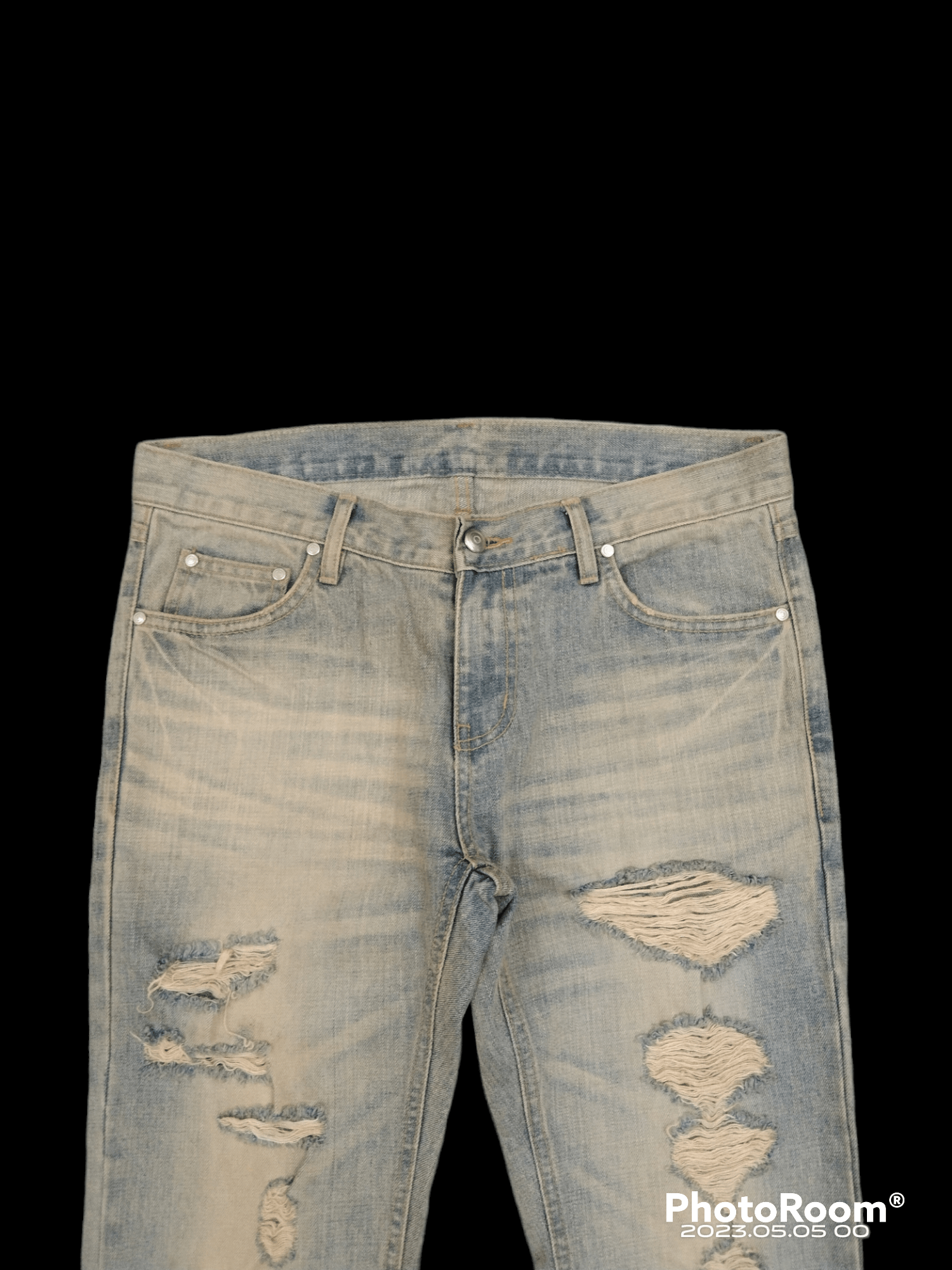 Rusty THRASH RUSTY RIPED PLEDGE DENIM PANTS Size US 31 - 3 Thumbnail