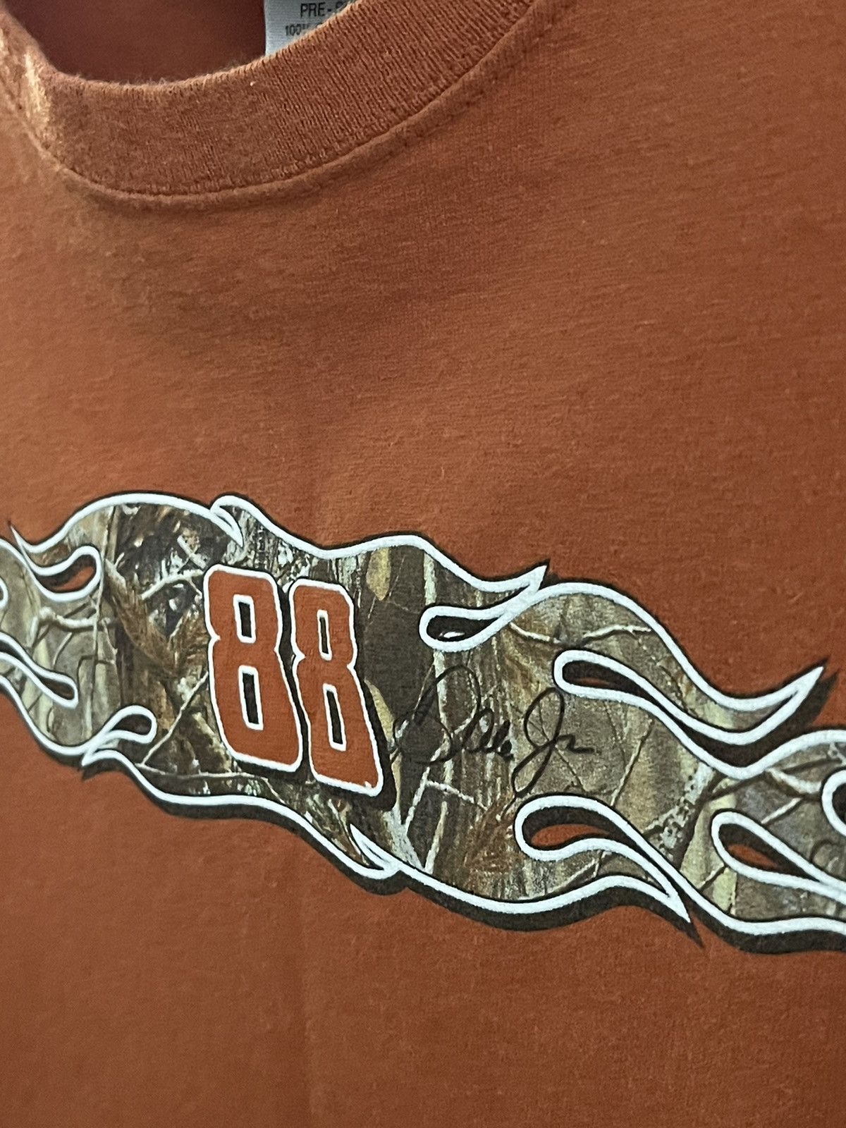 NASCAR × Vintage Vintage Dale Earnhardt Jr. #88 Camouflage Flame Tee Size US S / EU 44-46 / 1 - 2 Thumbnail