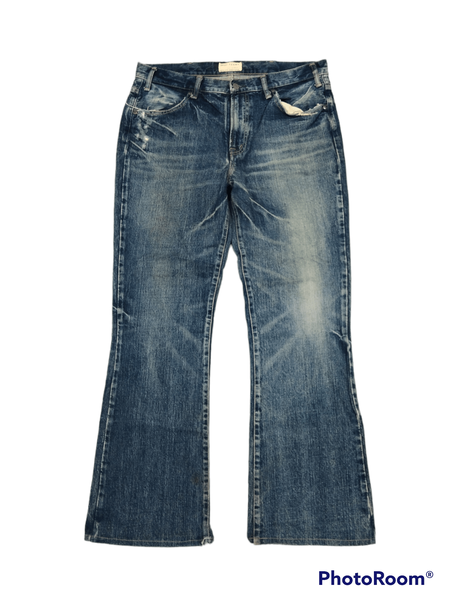 FLARE SICK MADE IN JAPAN SPELLBOUND DENIM PANTS