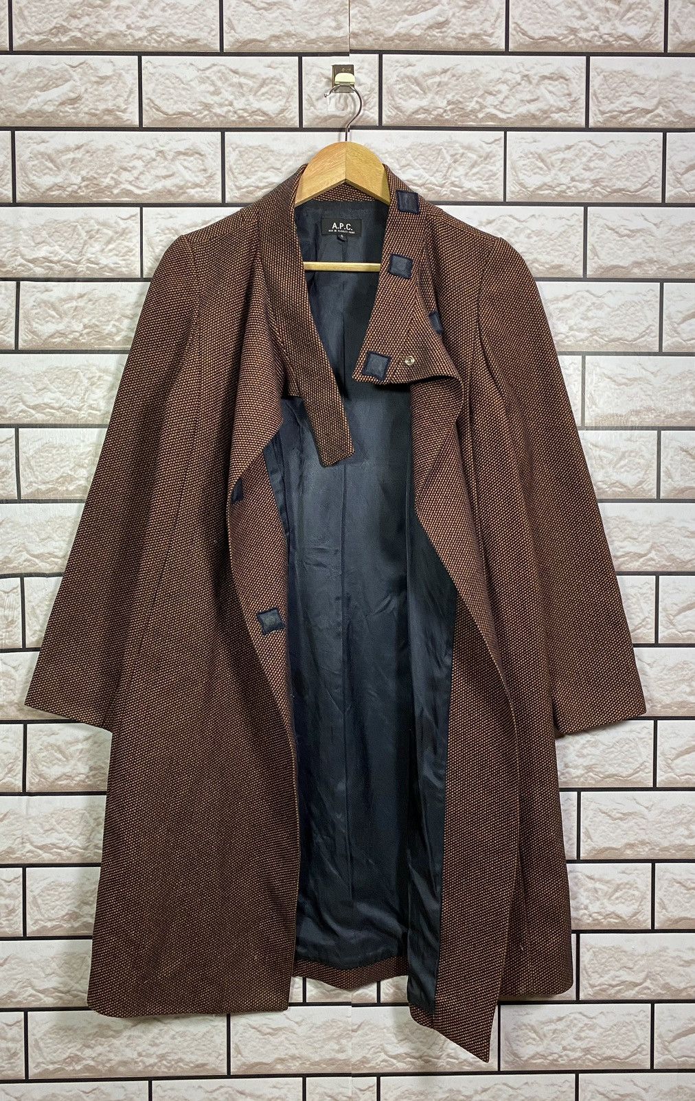 A.P.C. APC Long Coat Magnet Button Size S / US 4 / IT 40 - 2 Thumbnail