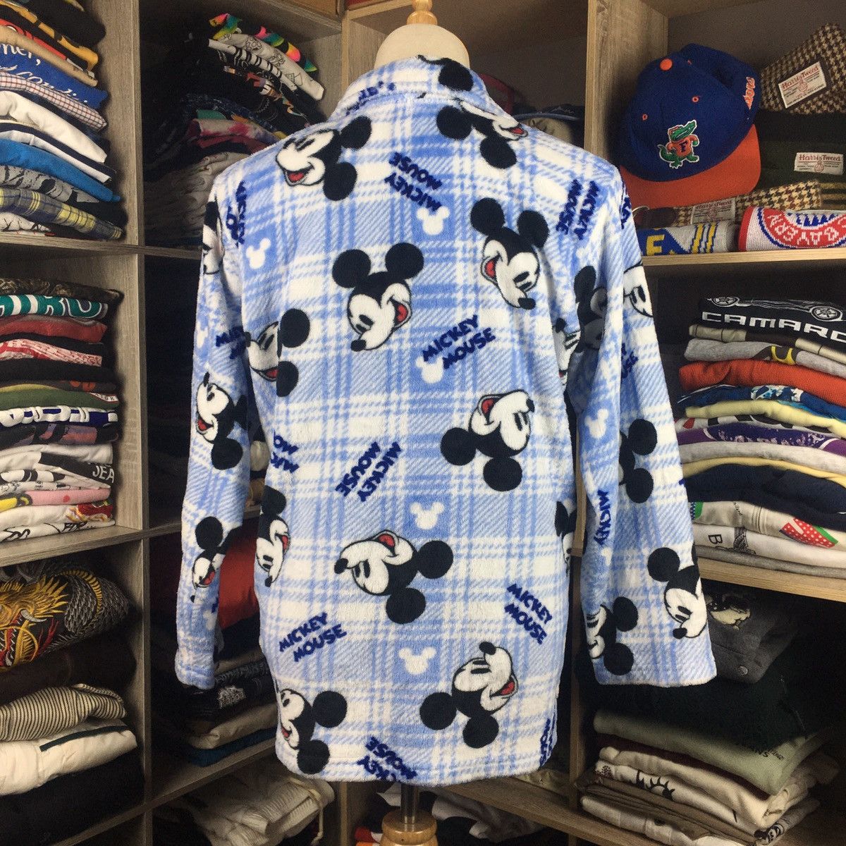 Disney × Mickey Mouse 💥Mickey Mouse X Disney Fullprint Sleepwear Fleece Size US L / EU 52-54 / 3 - 3 Thumbnail