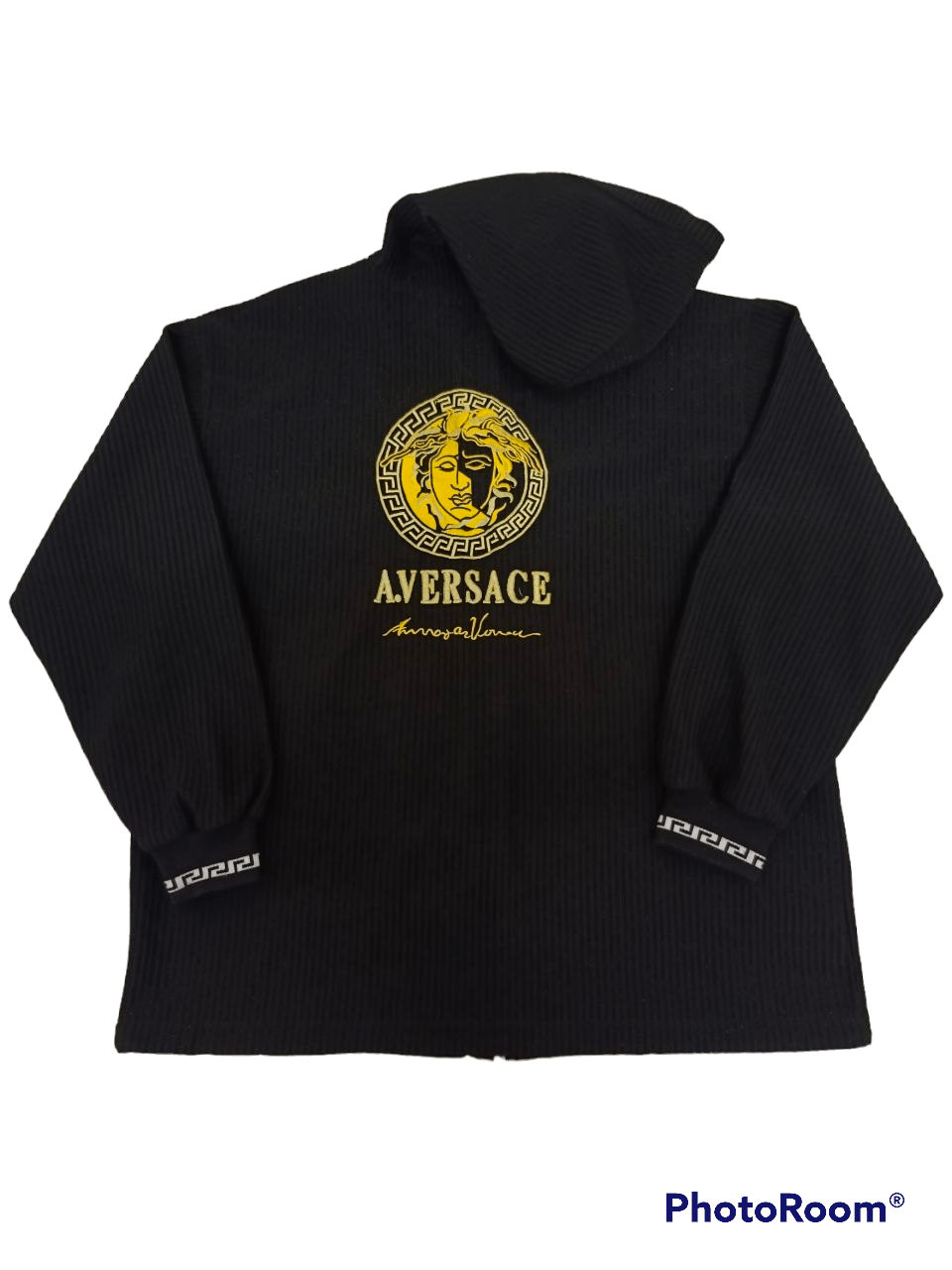 Versace A.VERSACE MEDUSA BIG LOGO HOODIE Size US L / EU 52-54 / 3 - 1 Thumbnail