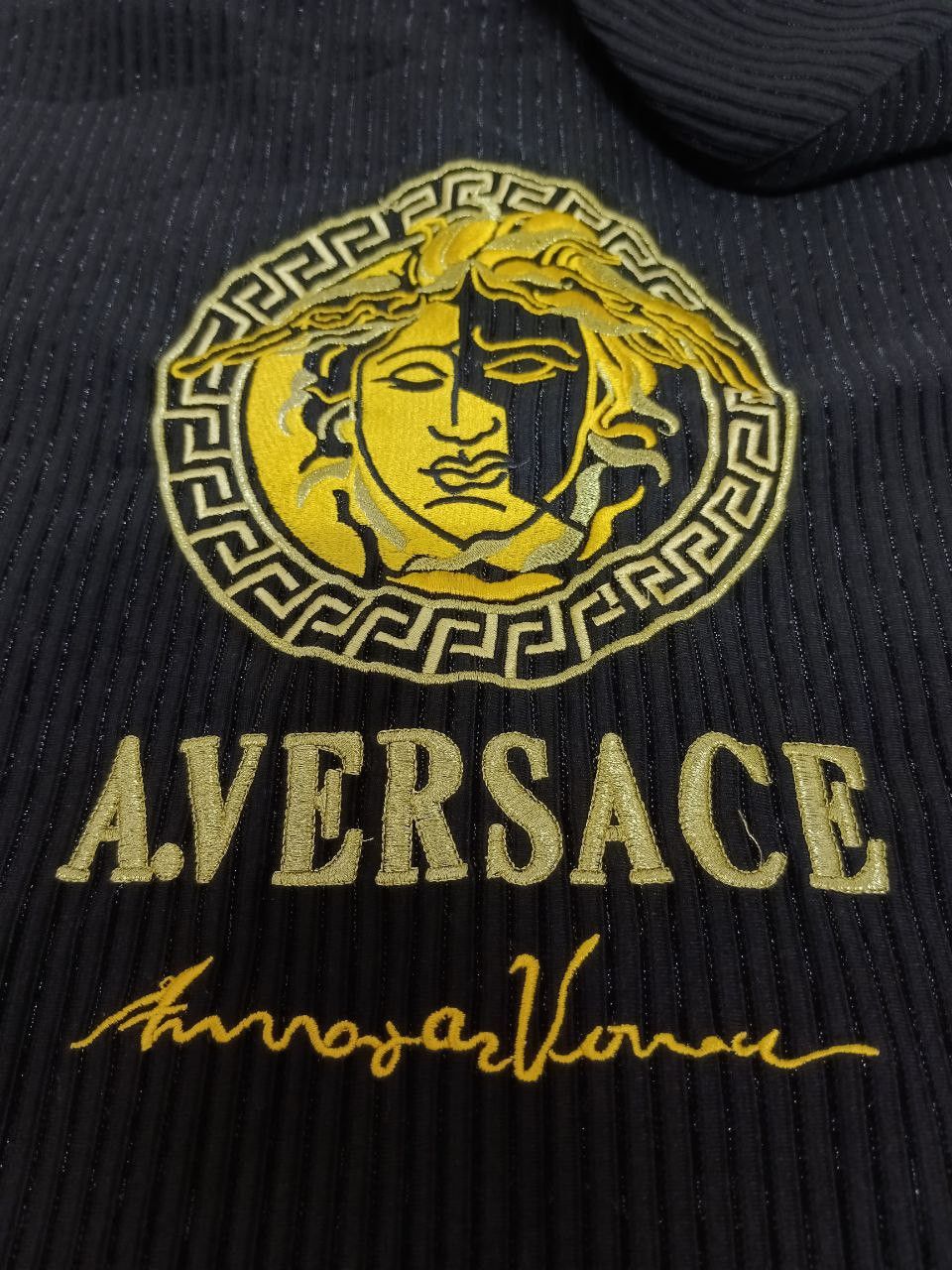 Versace A.VERSACE MEDUSA BIG LOGO HOODIE Size US L / EU 52-54 / 3 - 7 Thumbnail
