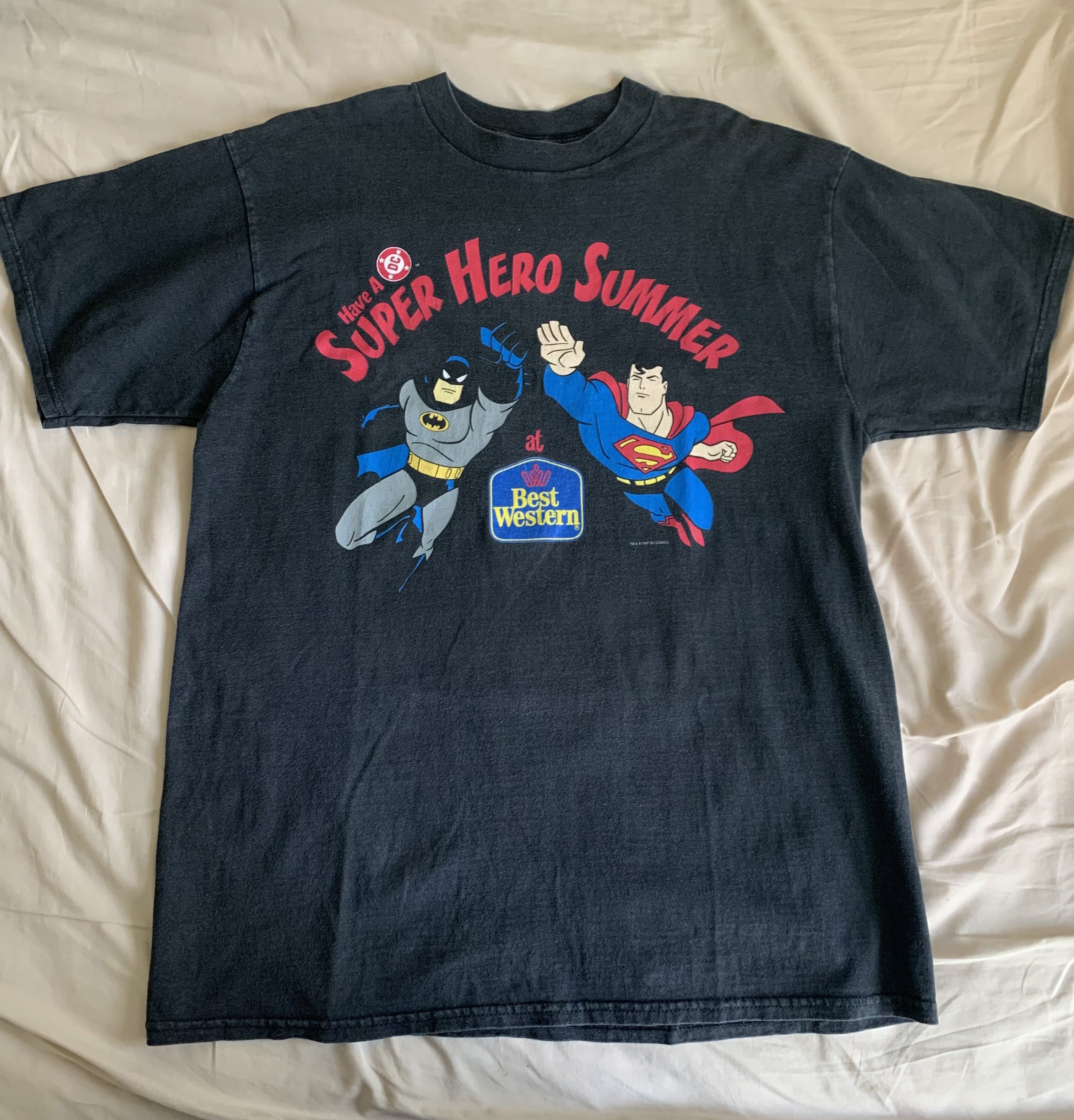 Vintage Vintage 1997 "Super Hero Summer at Best Western" Tee Size US XL / EU 56 / 4 - 1 Thumbnail
