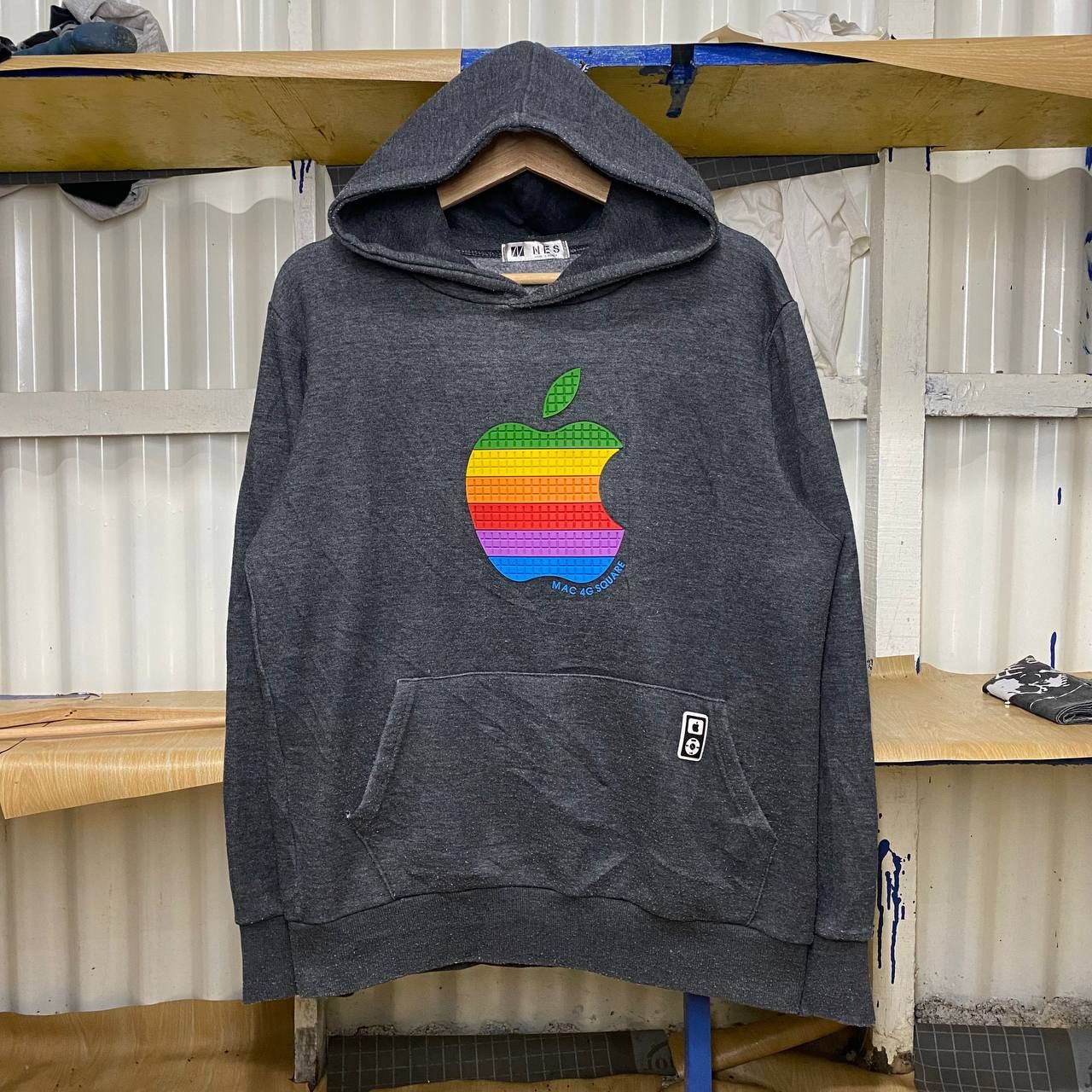 Apple Vintage Apple computer rainbow M/L hoodies Size US M / EU 48-50 / 2 - 1 Thumbnail