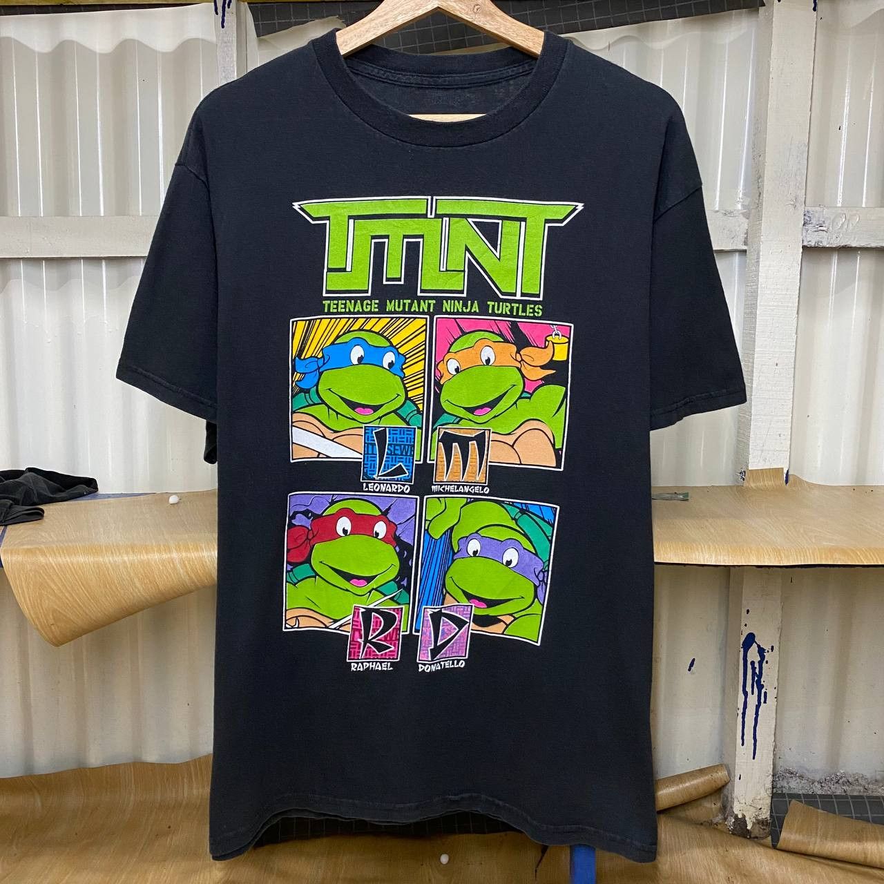 Cartoon Network Vintage cartoon teenaga mutant ninja turtles tee Size US L / EU 52-54 / 3 - 1 Thumbnail