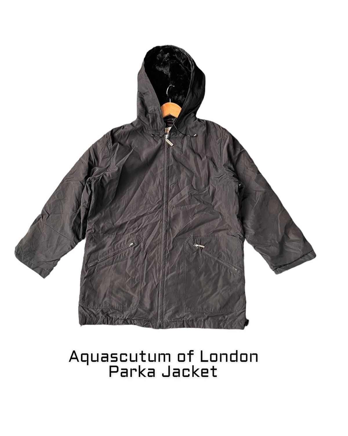 Aquascutum Vintage Aquascutum of London Parka Jacket Size US L / EU 52-54 / 3 - 1 Thumbnail