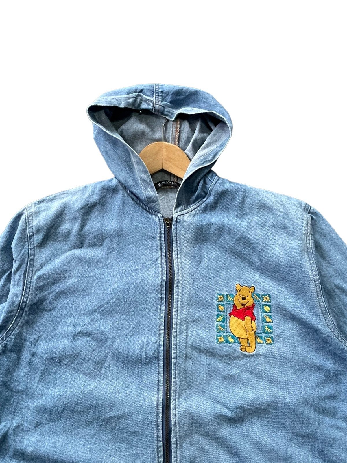 WINNIE Winnie the Pooh Denim Jacket Size US L / EU 52-54 / 3 - 4 Thumbnail