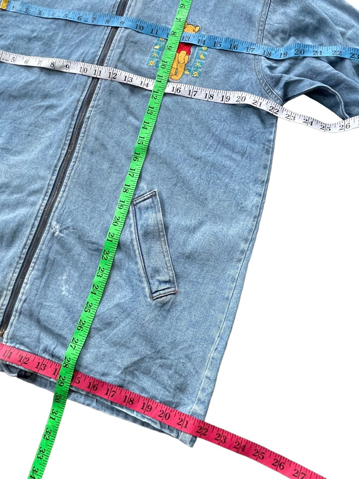 WINNIE Winnie the Pooh Denim Jacket Size US L / EU 52-54 / 3 - 15 Thumbnail