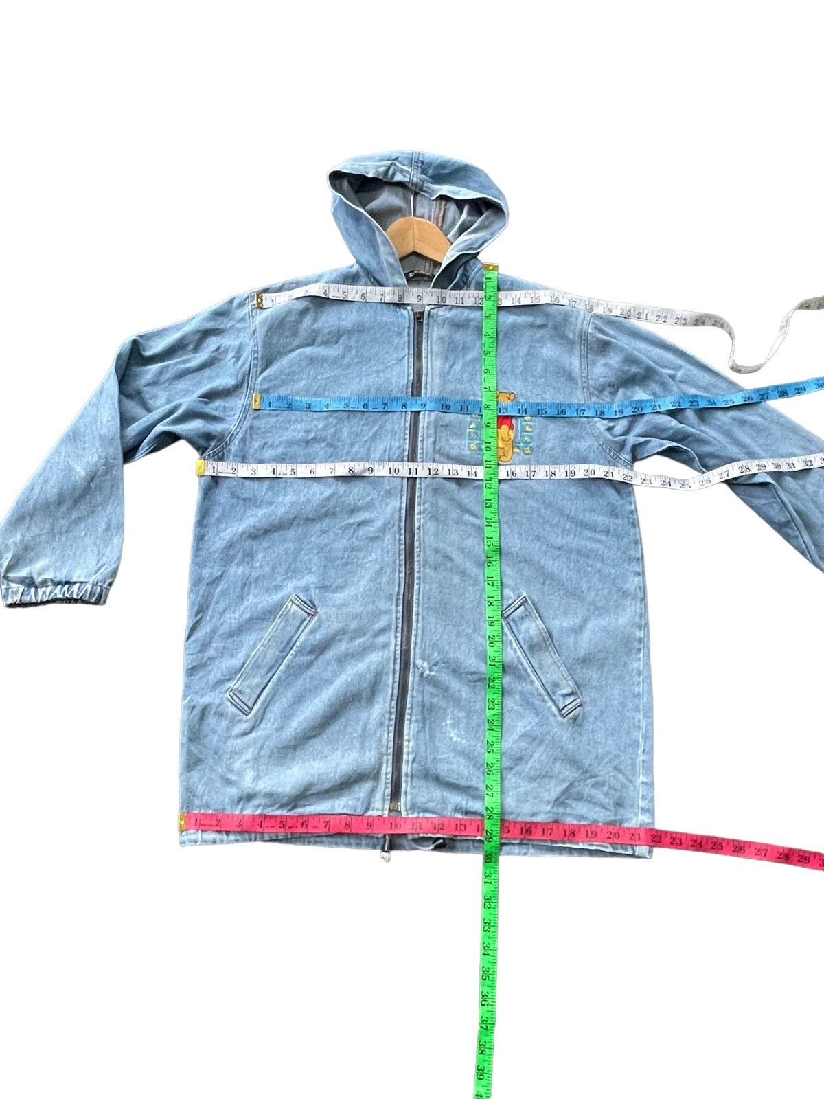 WINNIE Winnie the Pooh Denim Jacket Size US L / EU 52-54 / 3 - 14 Thumbnail