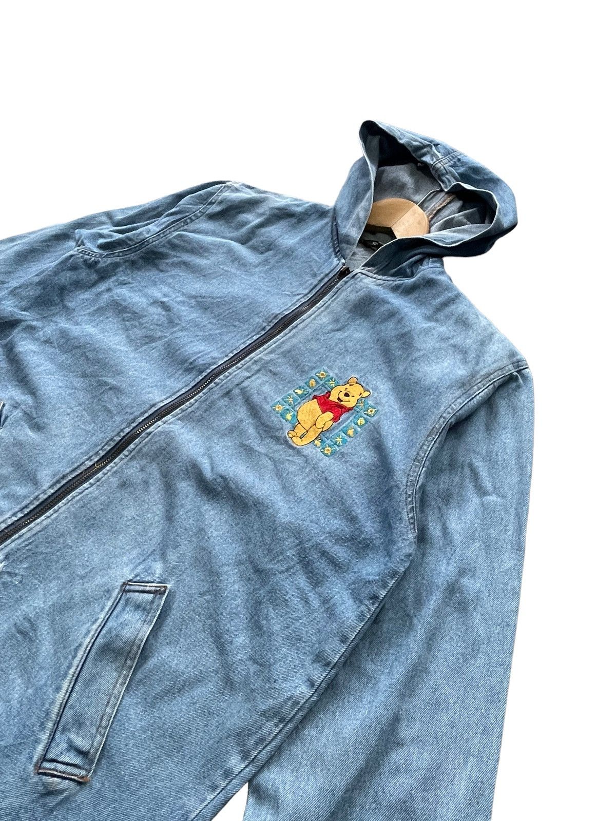 WINNIE Winnie the Pooh Denim Jacket Size US L / EU 52-54 / 3 - 2 Thumbnail