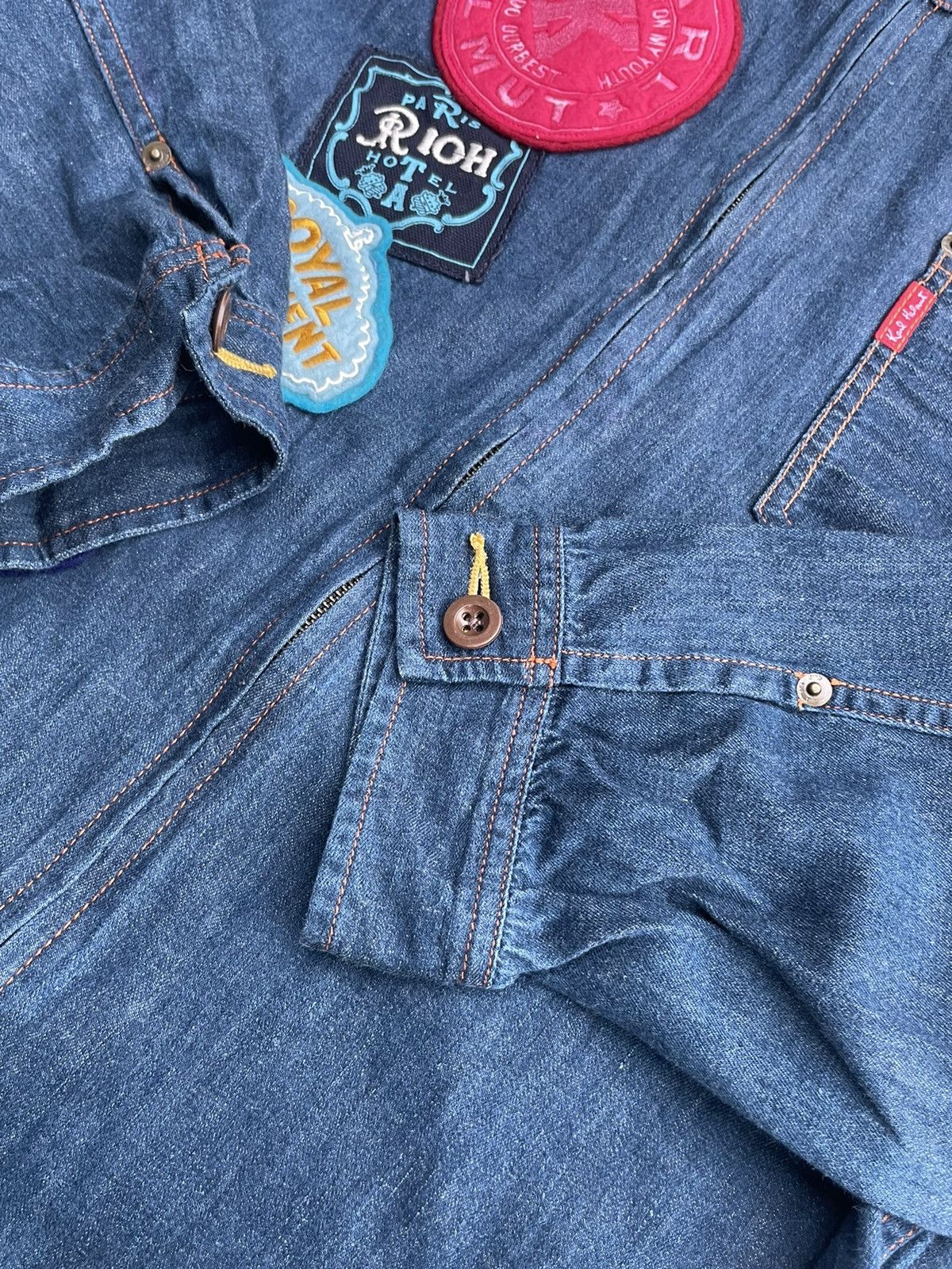 Designer Karl Helmut Selvedge Jacket Size US L / EU 52-54 / 3 - 13 Thumbnail