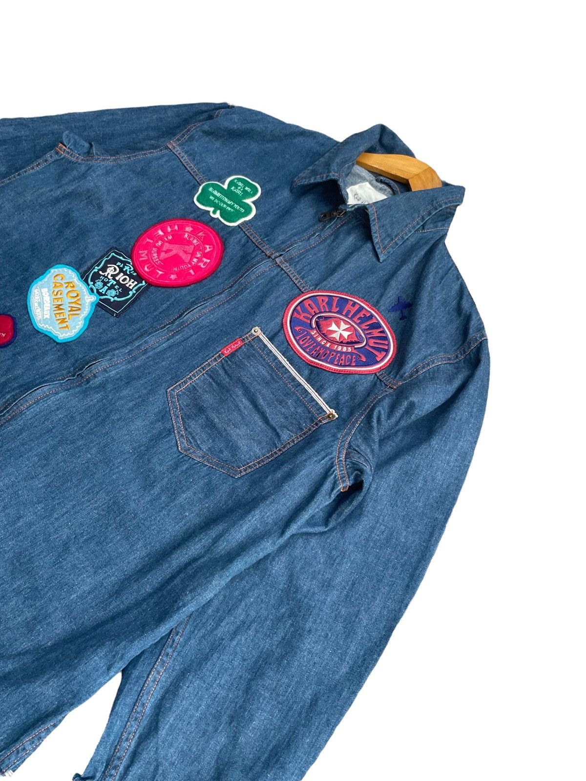 Designer Karl Helmut Selvedge Jacket Size US L / EU 52-54 / 3 - 4 Thumbnail