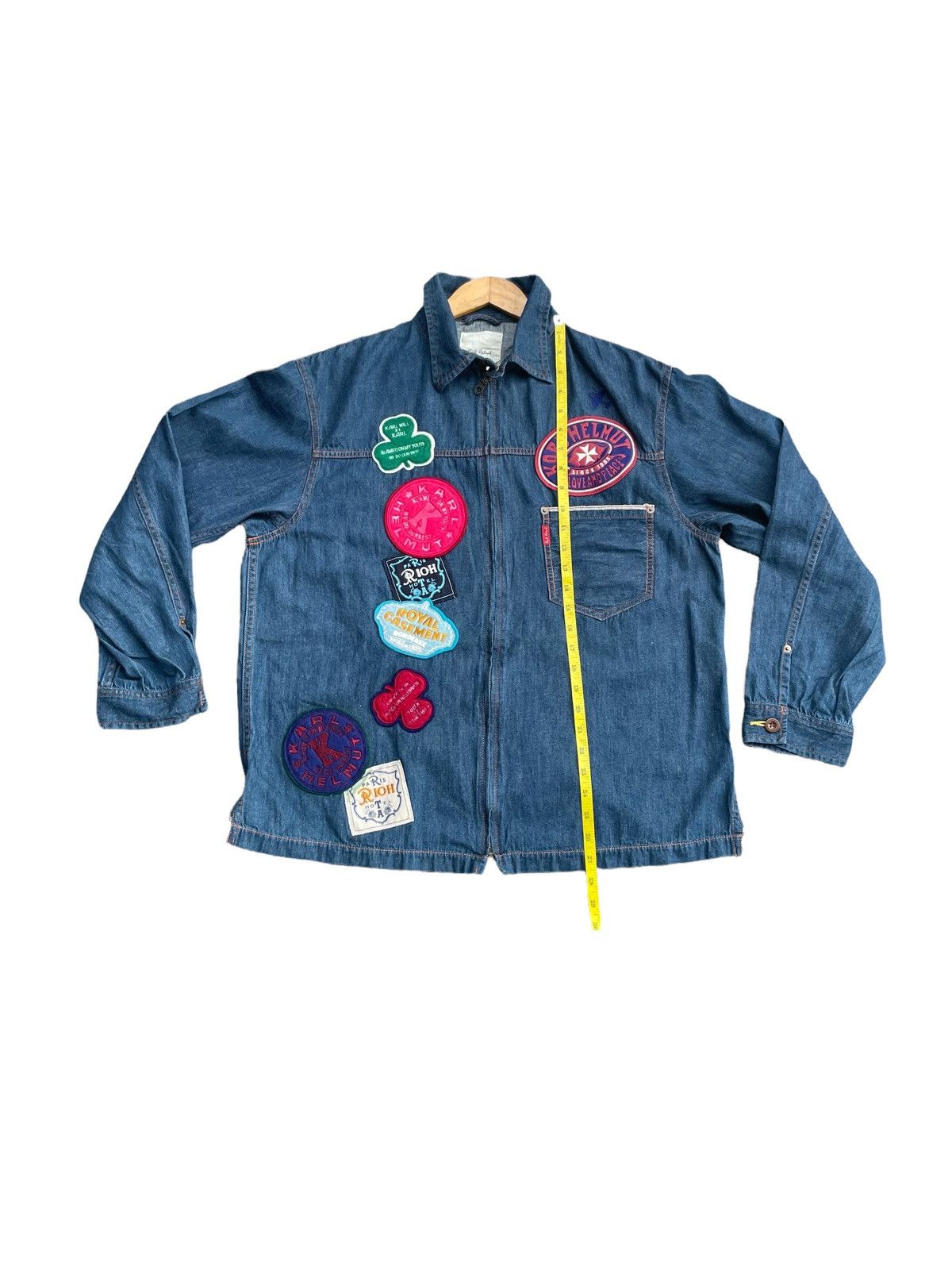 Designer Karl Helmut Selvedge Jacket Size US L / EU 52-54 / 3 - 3 Thumbnail
