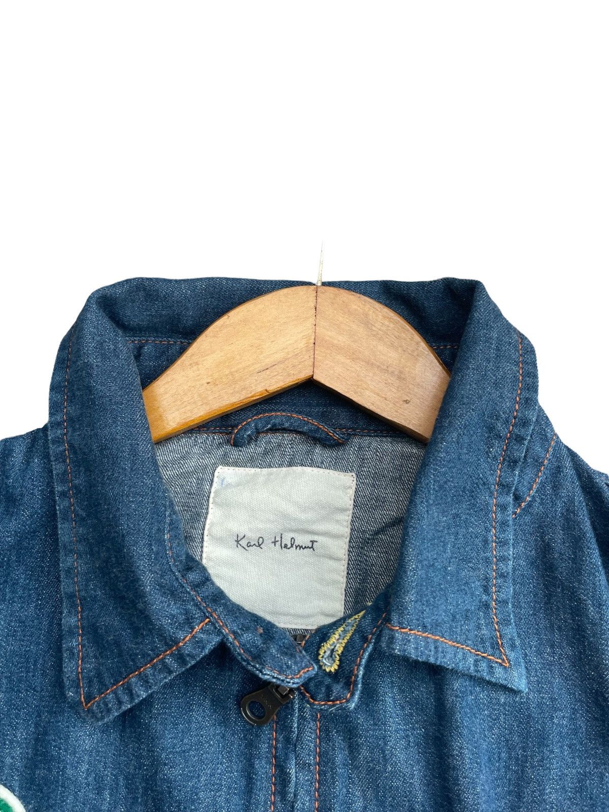 Designer Karl Helmut Selvedge Jacket Size US L / EU 52-54 / 3 - 9 Thumbnail