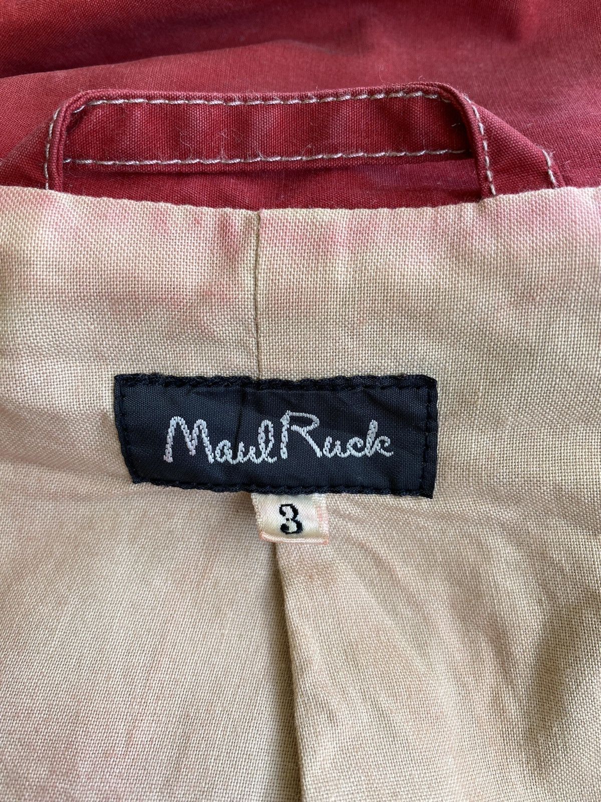 Japanese Brand Maul Ruck Multi Pocket Utility Jacket Size US XL / EU 56 / 4 - 14 Thumbnail