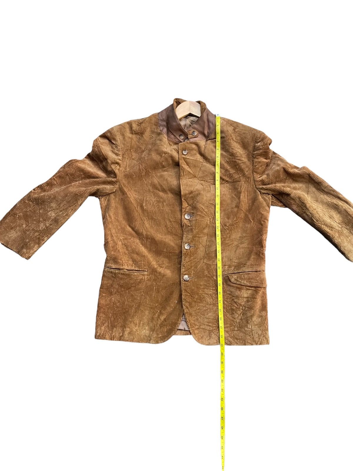 Faconnable Vintage Facon Nable Coduroy Coat Size US L / EU 52-54 / 3 - 3 Thumbnail