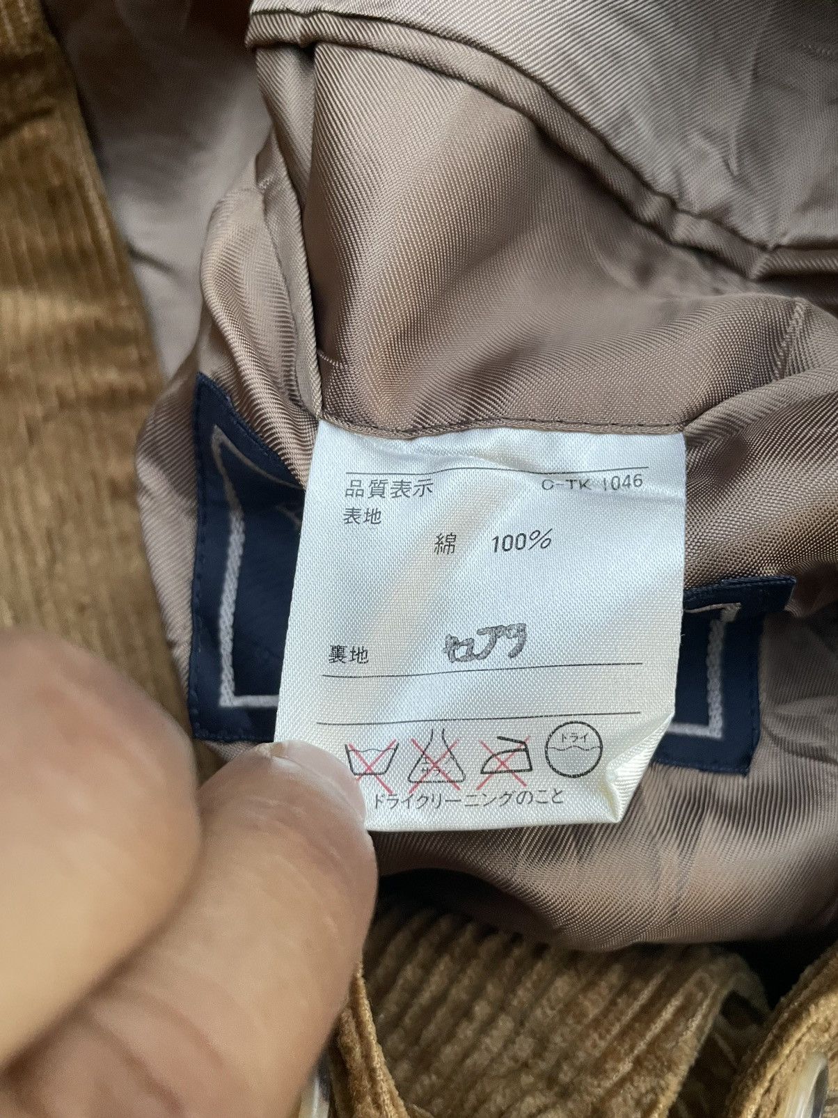 Faconnable Vintage Facon Nable Coduroy Coat Size US L / EU 52-54 / 3 - 13 Thumbnail