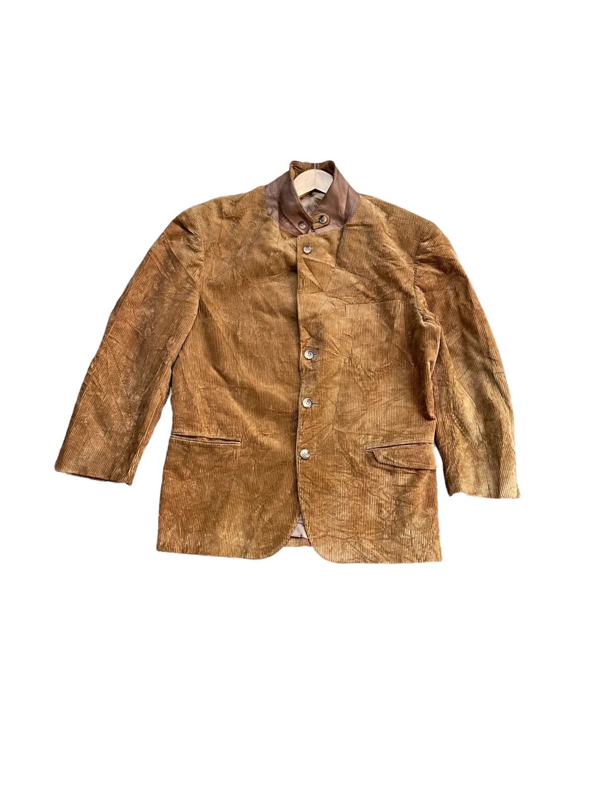 Faconnable Vintage Facon Nable Coduroy Coat Size US L / EU 52-54 / 3 - 4 Thumbnail