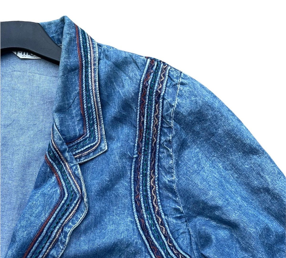 Vintage Vintage Jmode By Ikeda Denim Jacket Size US L / EU 52-54 / 3 - 5 Thumbnail
