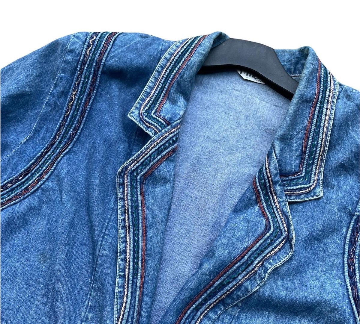 Vintage Vintage Jmode By Ikeda Denim Jacket Size US L / EU 52-54 / 3 - 4 Thumbnail