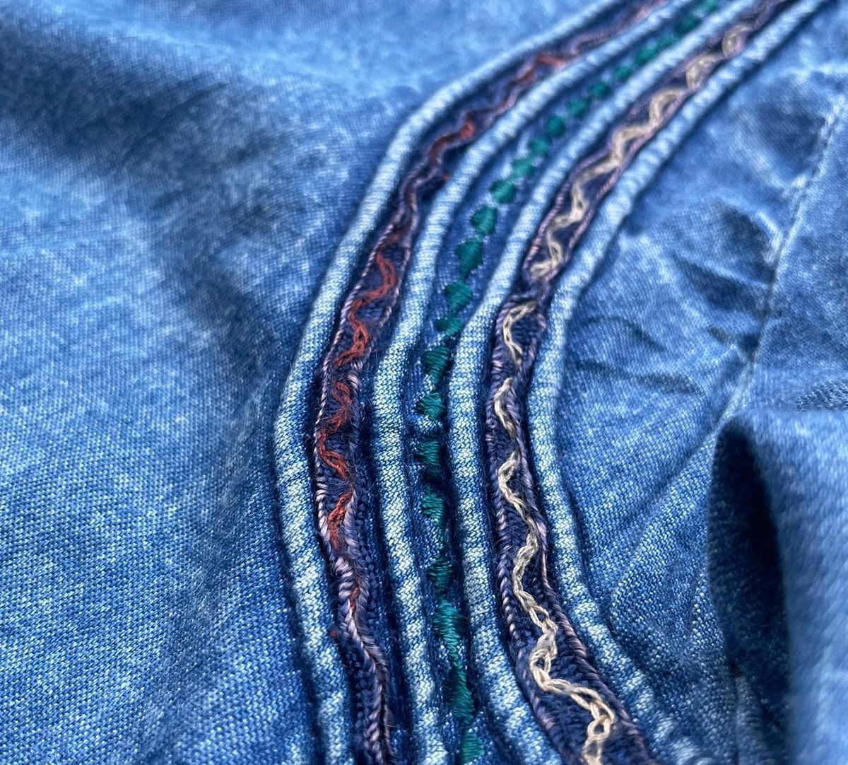 Vintage Vintage Jmode By Ikeda Denim Jacket Size US L / EU 52-54 / 3 - 10 Thumbnail