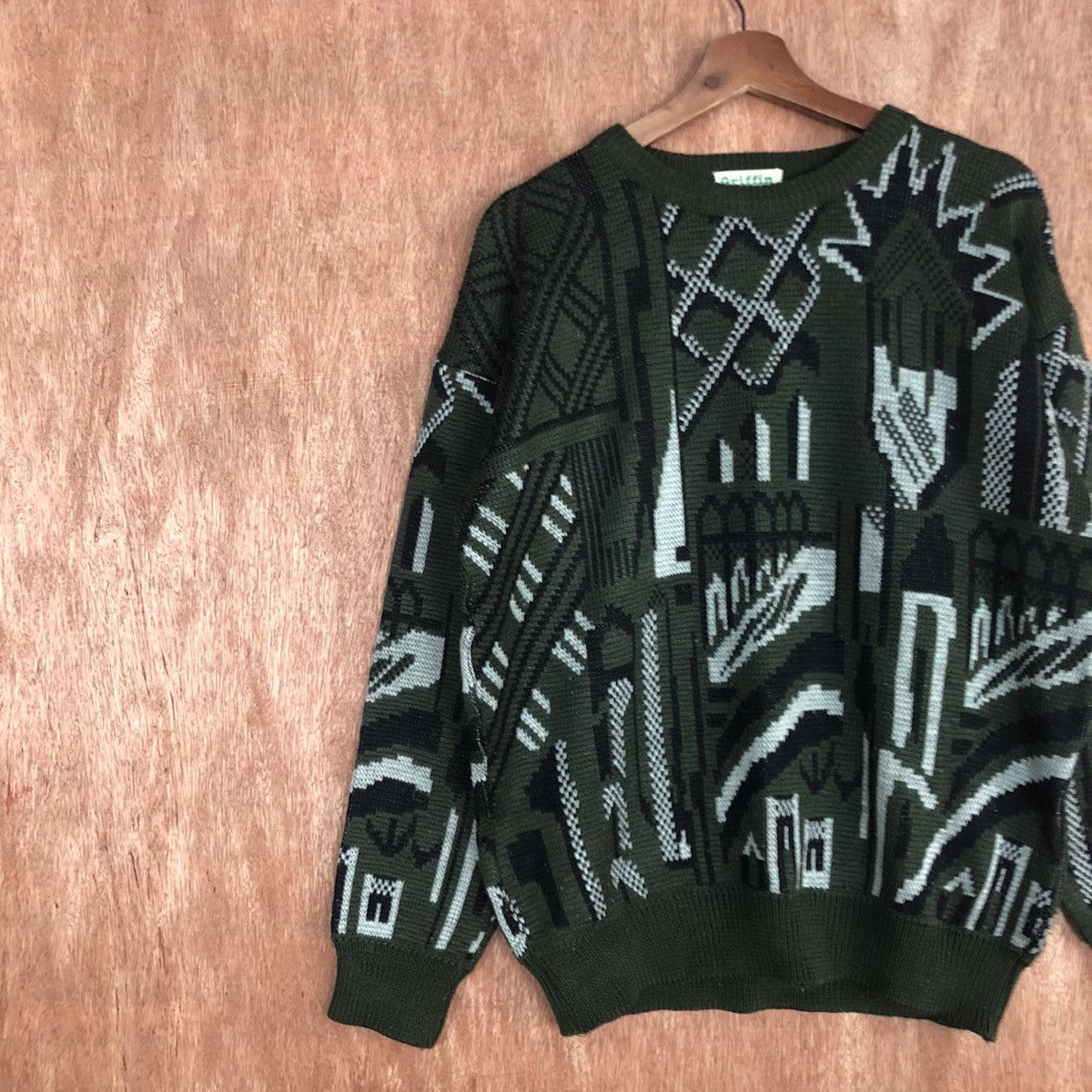Griffin × Other Griffin Knit Sweater vintage sweatshirt Size US L / EU 52-54 / 3 - 7 Thumbnail