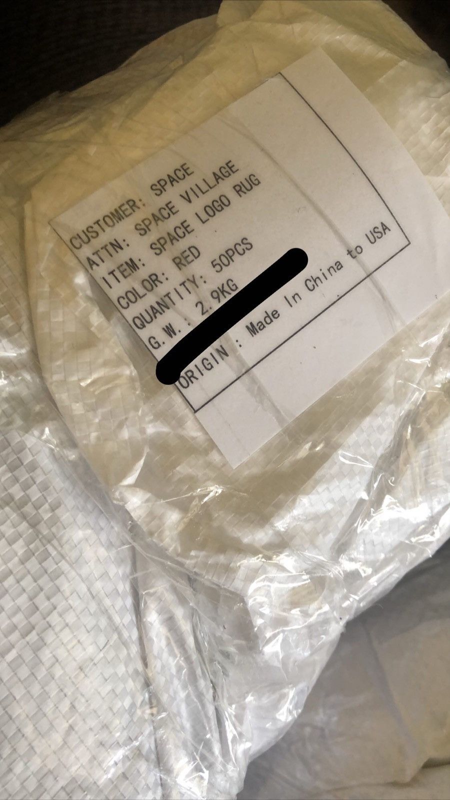 Travis Scott Space Village Rug Red